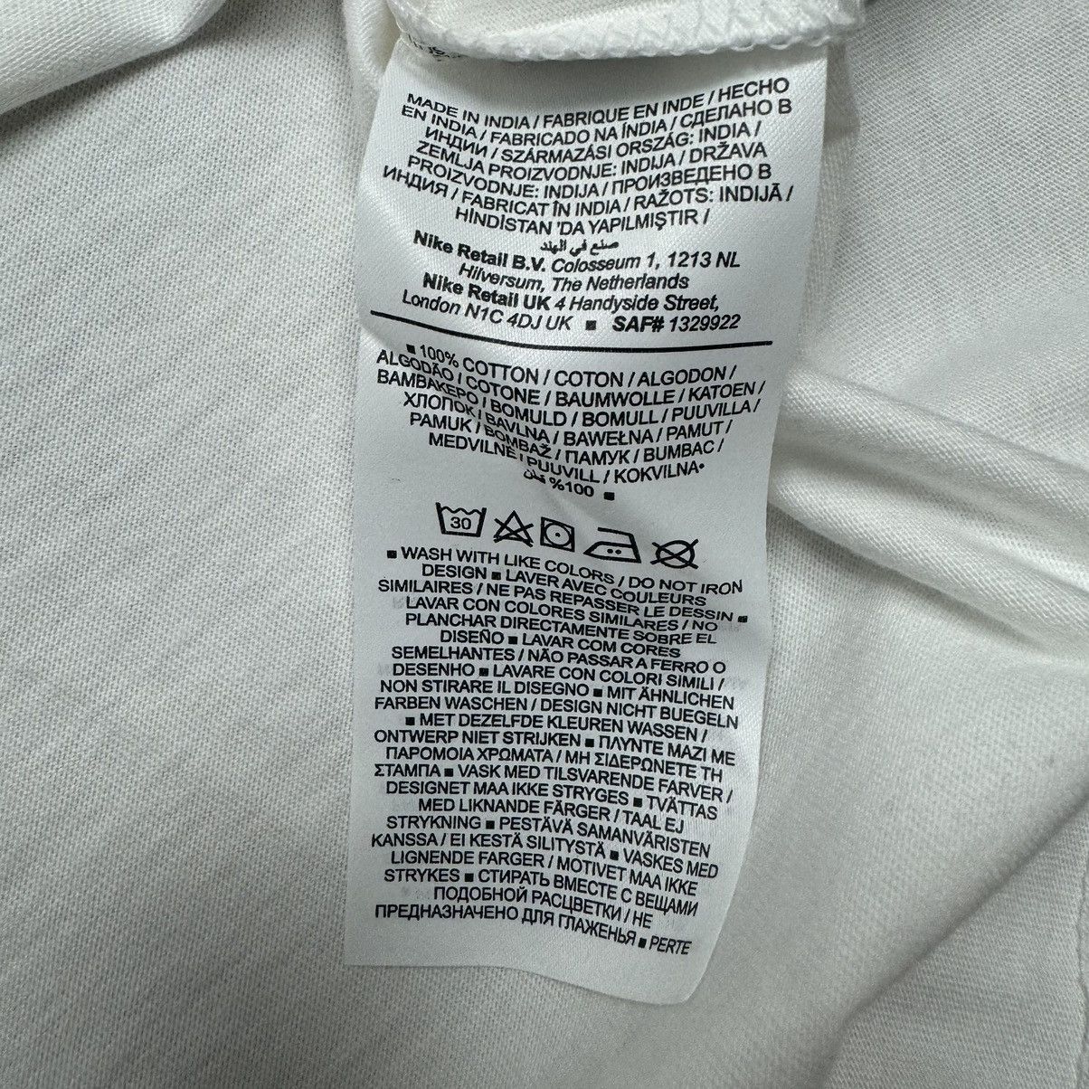 Nike Crazy Nike SB White Loose Fit Skater Tee Size US M / EU 48-50 / 2 - 11 Thumbnail