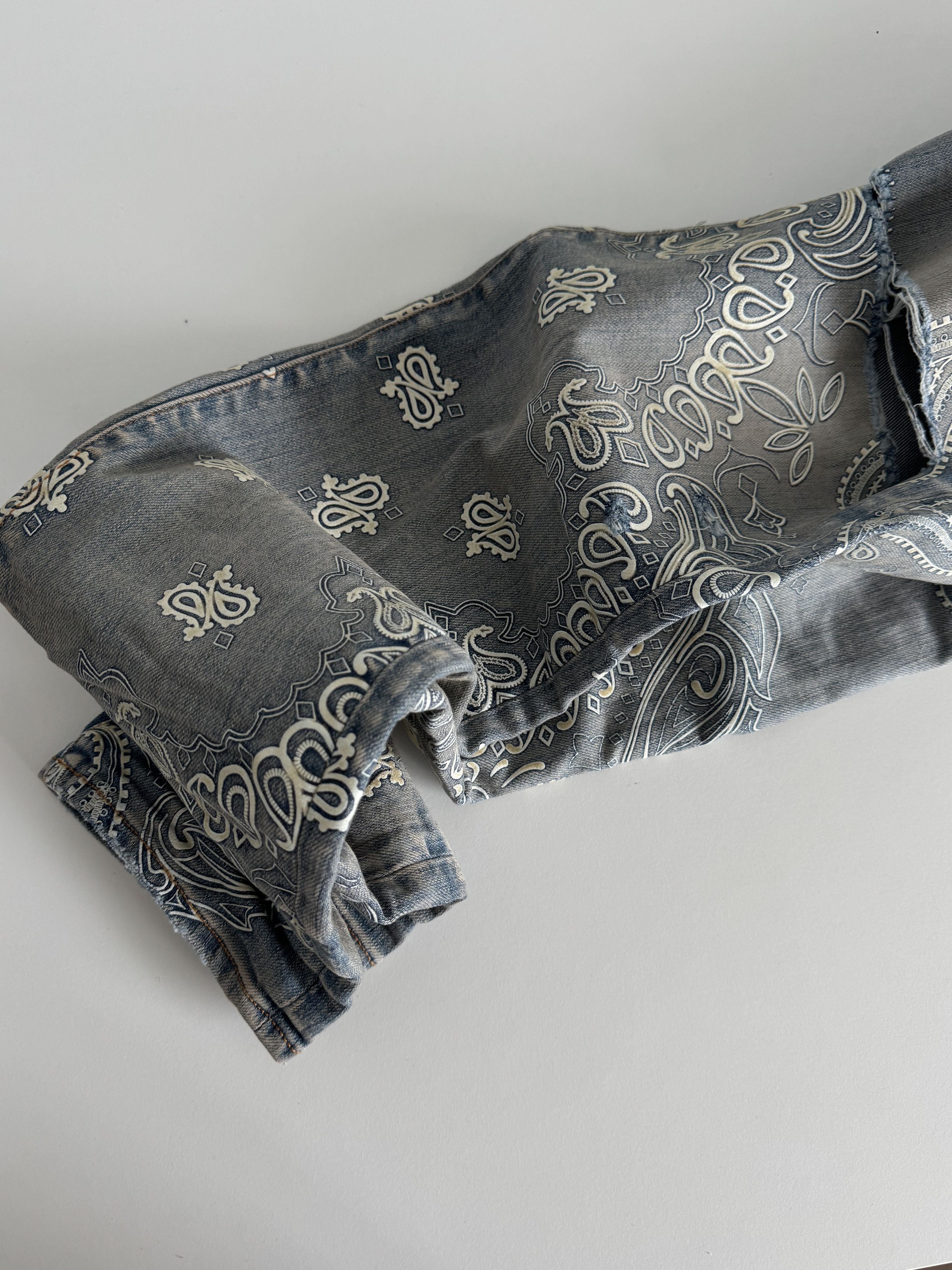 Amiri Amiri Bandana Jeans Size US 36 / EU 52 - 11 Thumbnail