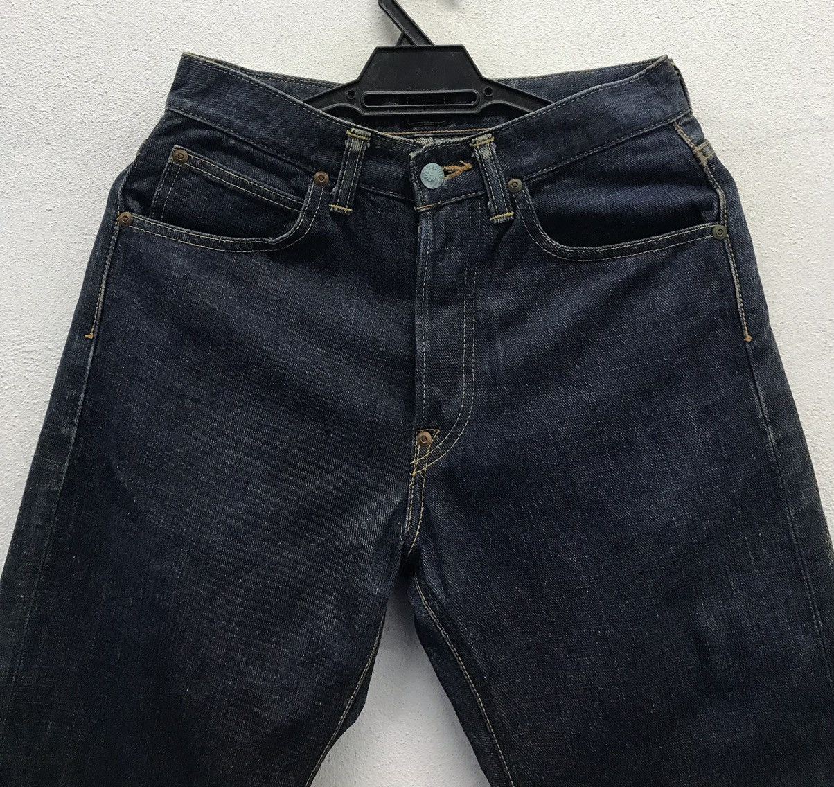 Lee × Vintage Vintage Union Made Sanforized Lee Denim Pants Size US 28 / EU 44 - 3 Thumbnail