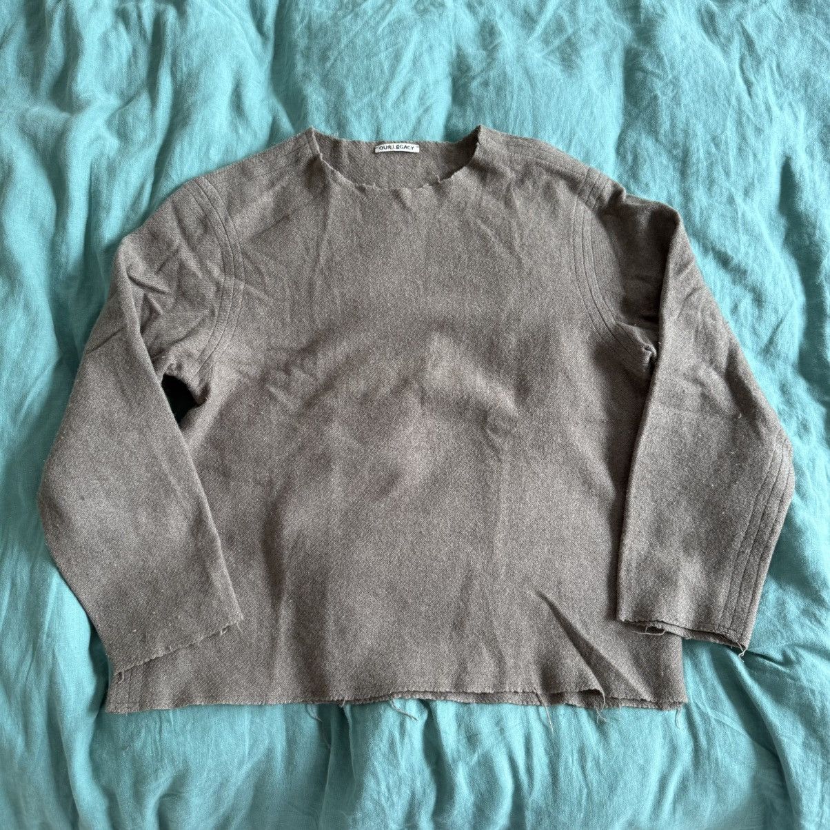 Our Legacy Craft Sweat Grey Wool Size US L / EU 52-54 / 3 - 1 Thumbnail