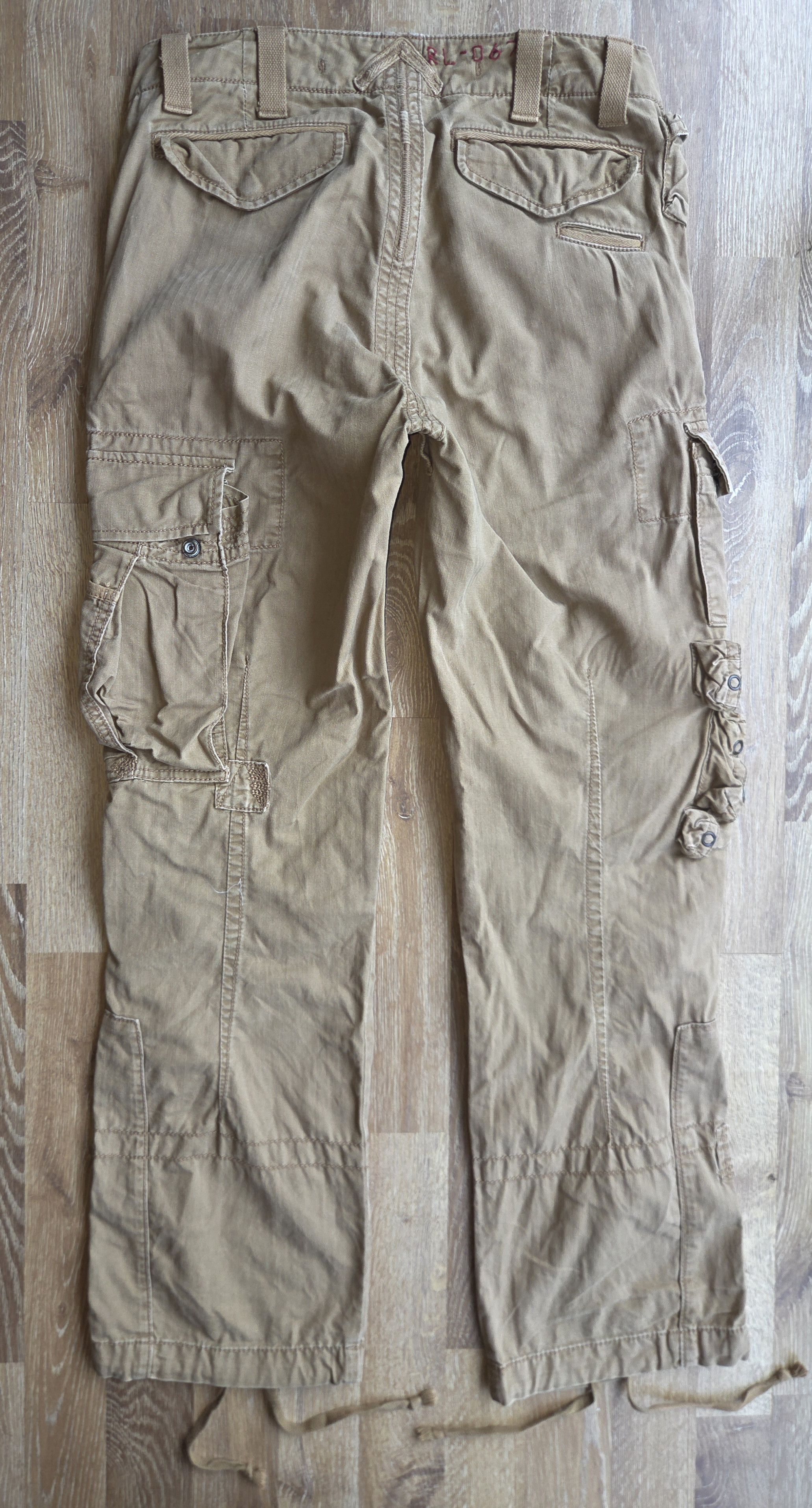 Polo Ralph Lauren Distressed Polo Ralph Lauren Tactical Cargo Pockets Pants Size US 30 / EU 46 - 2 Thumbnail