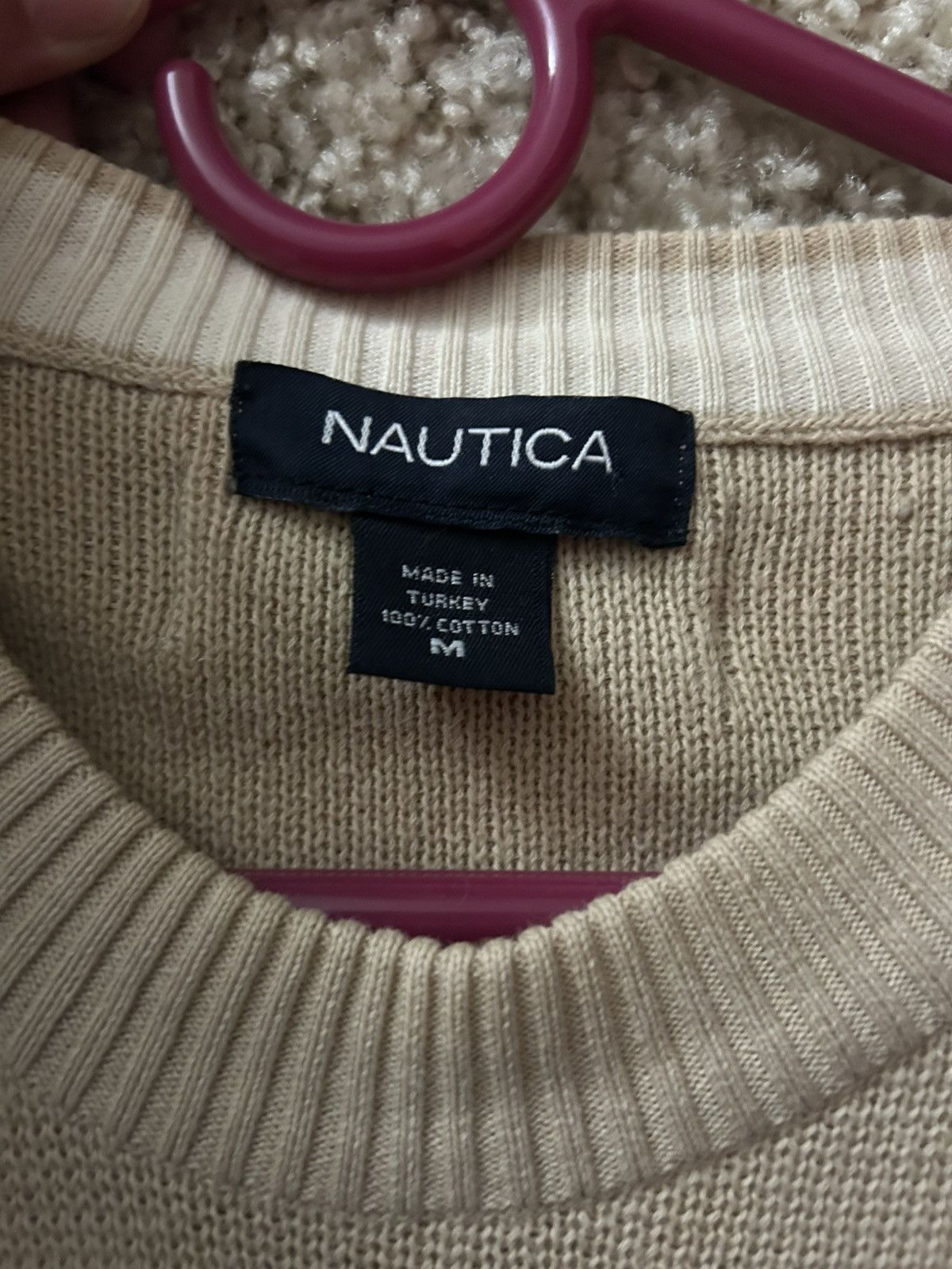 Nautica Nautica Sweater beige and tan size Medium Size US M / EU 48-50 / 2 - 4 Thumbnail
