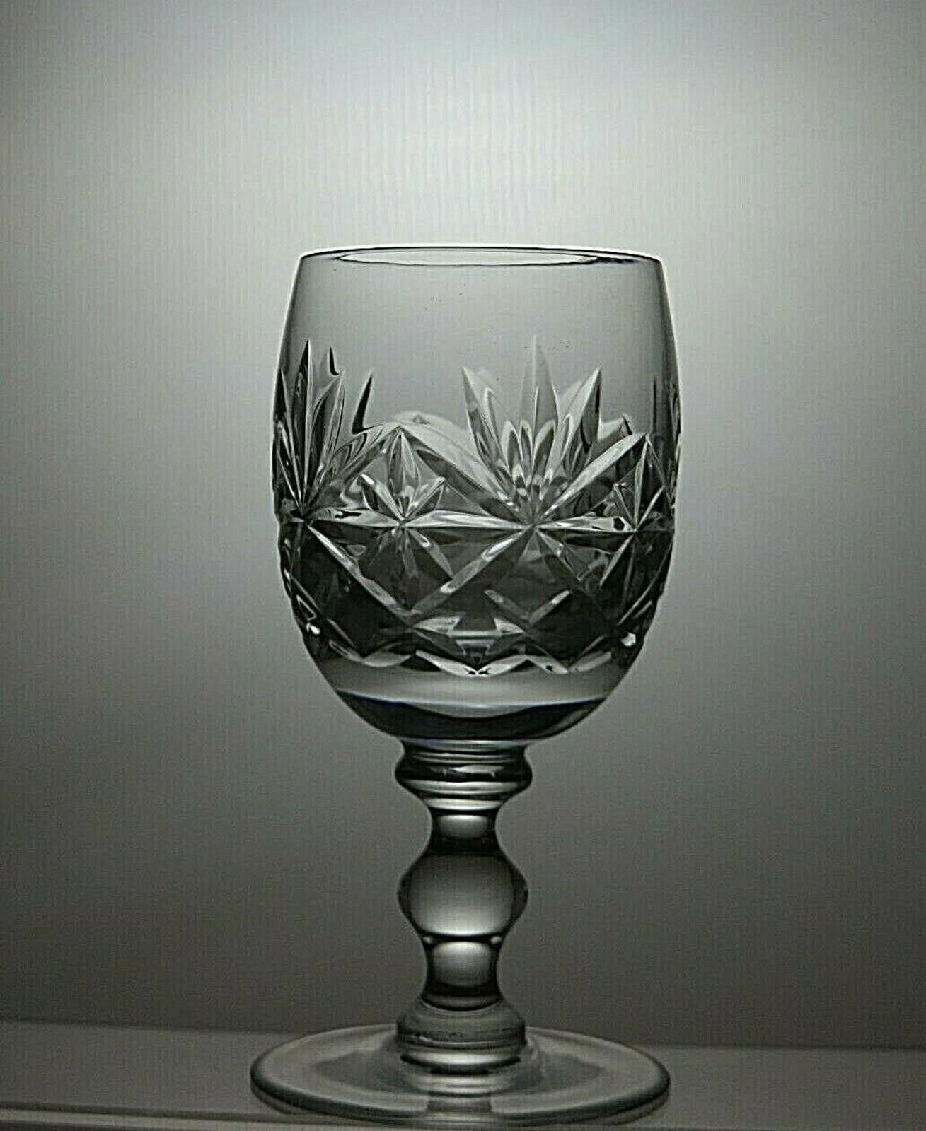 Other Royal Doulton Crystal Newbury Cut Set Of 6 Wine Glasses Size ONE SIZE - 5 Thumbnail
