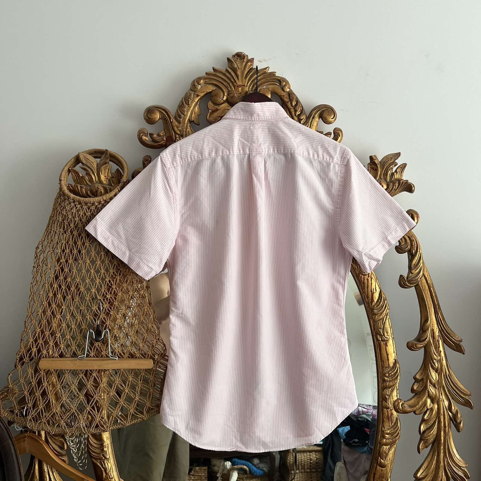 Polo Ralph Lauren Polo Ralph Lauren Pink Short Sleeve Shirt Sz M Size US M / EU 48-50 / 2 - 2 Thumbnail