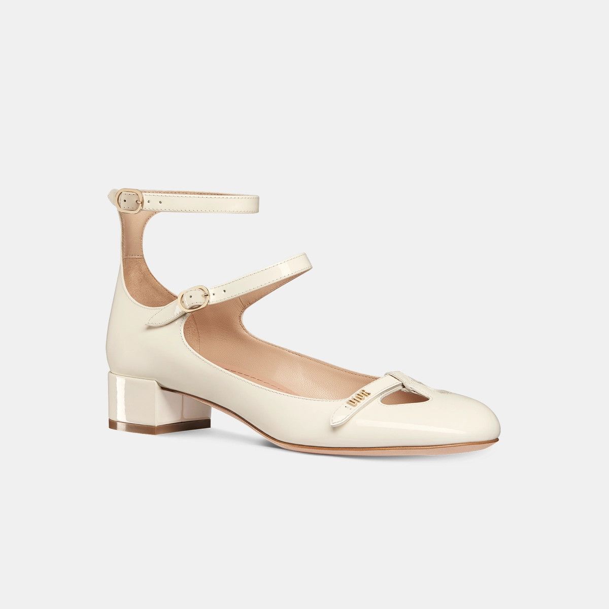 Dior o1w1db11024 Aime Dior Pump in White Size US 7 / IT 37 - 2 Thumbnail