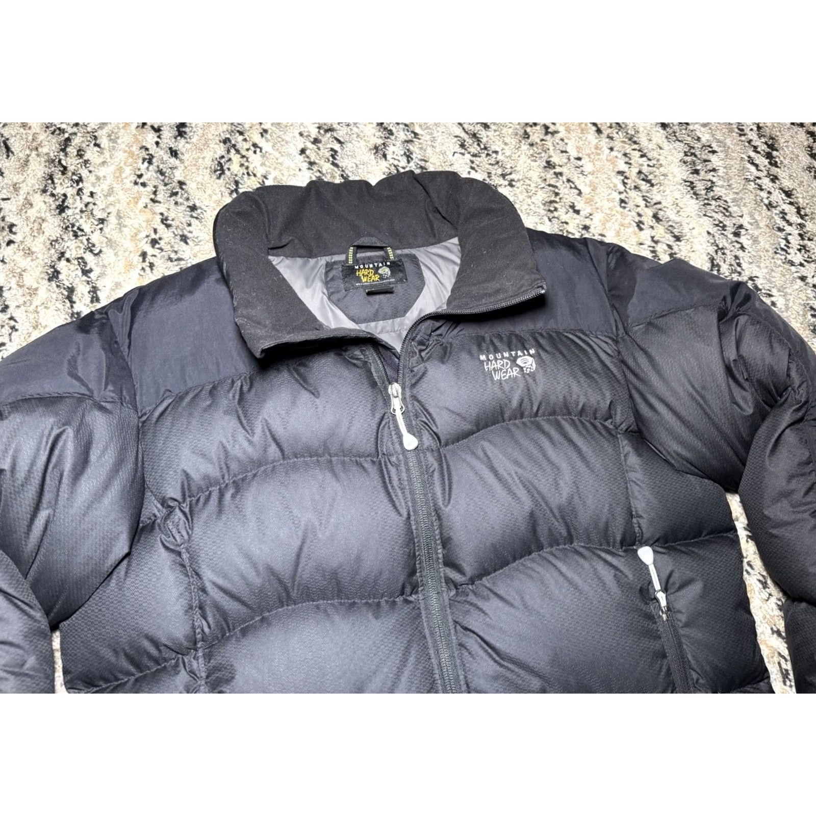 Mountain Hardwear VINTAGE Mountain Hardwear Jacket Womens L Black Puffer Down Gorpcore Coat Flaw On Right Pocket Size L / US 10 / IT 46 - 4 Thumbnail