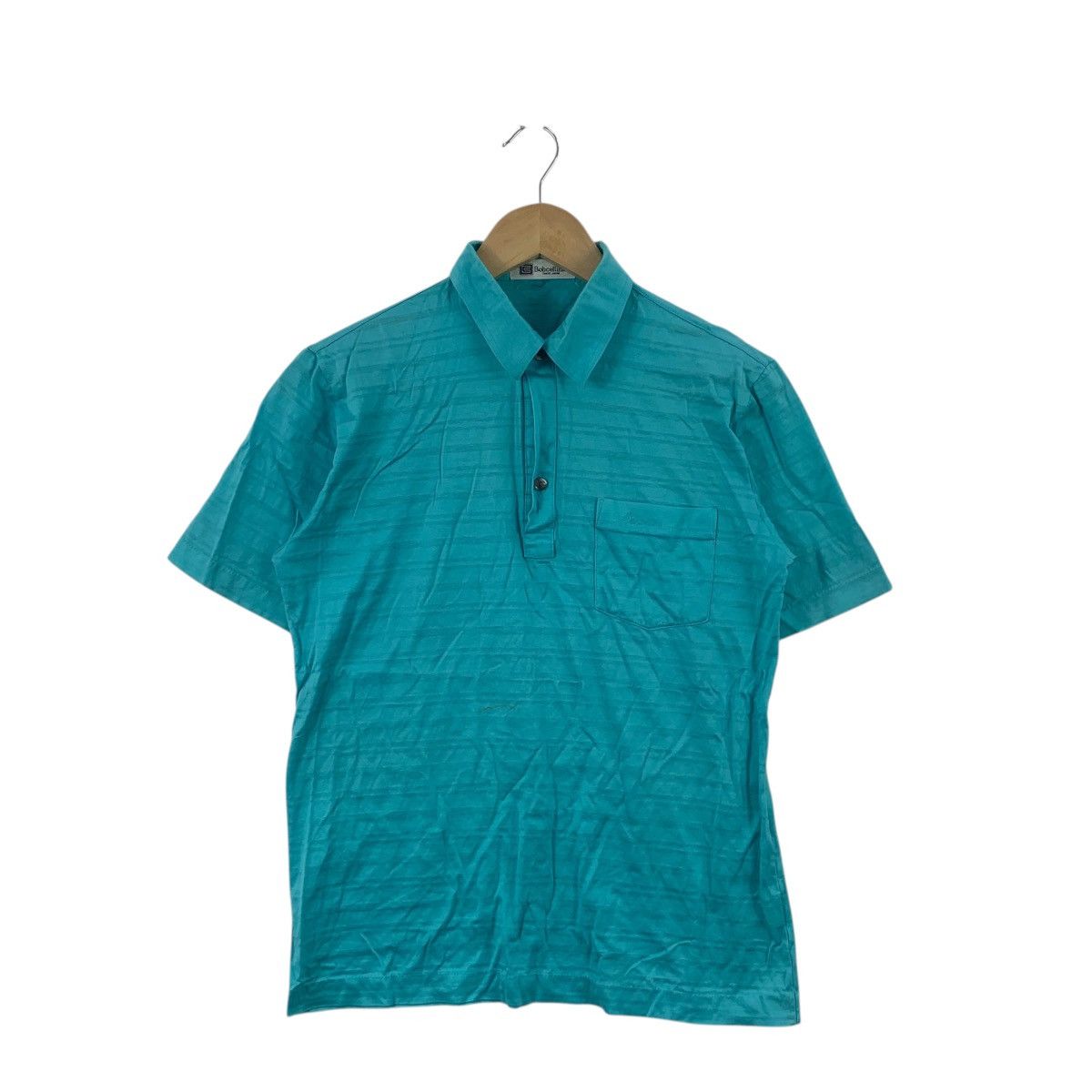 Vintage Vintage 90s BOBCELLINI TOKYO JAPAN Striped Polo Tee Shirt Size US S / EU 44-46 / 1 - 3 Thumbnail