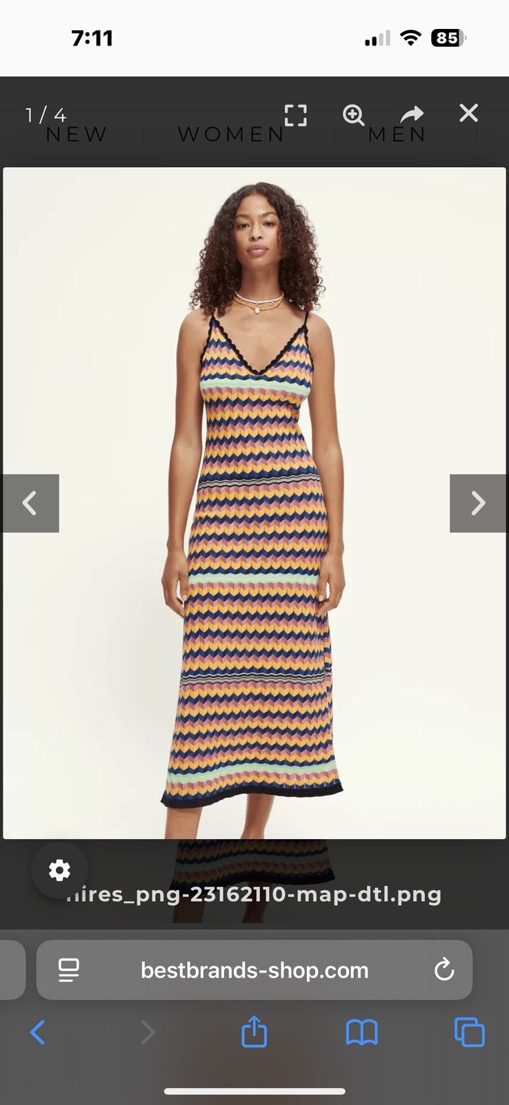 Scotch & Soda Scotch & Soda Knit Midi Dress Size S / US 4 / IT 40 - 2 Thumbnail