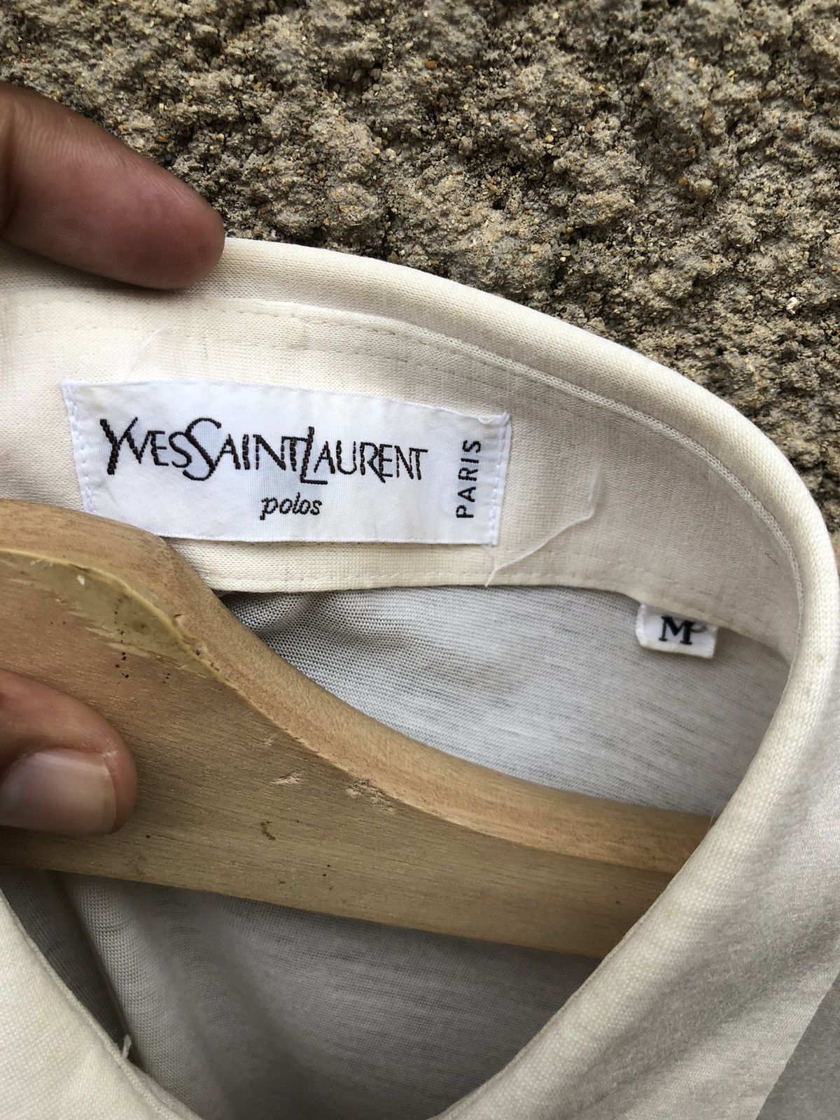 Rare!! Vintage 80s YSL Yves Saint Lauren Double Pocket Polos