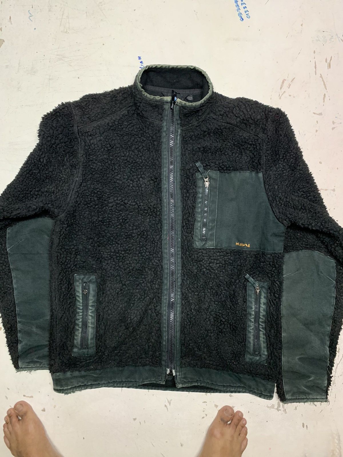 Japanese Brand × KAVU × Vintage KAVU SHERPA FLEECE JACKET Size US M / EU 48-50 / 2 - 17 Thumbnail
