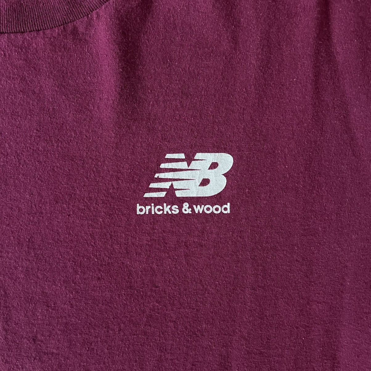 New Balance Bricks & Wood x New Balance T-Shirt Size US L / EU 52-54 / 3 - 3 Thumbnail