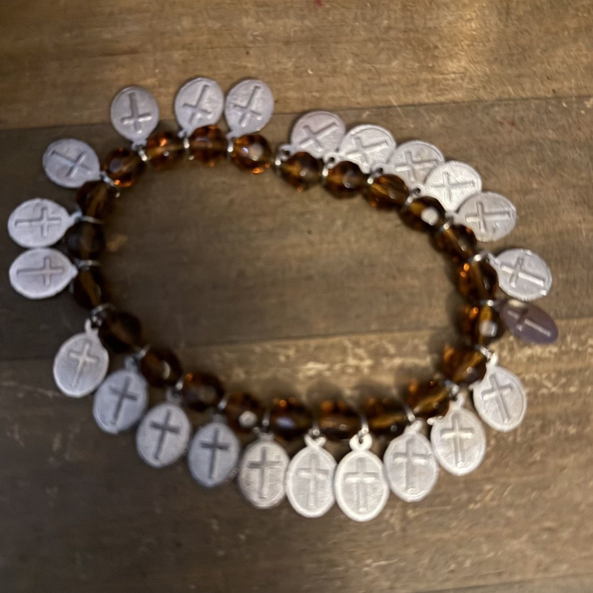 Other Holy Saints beaded charm bracelet Size ONE SIZE - 2 Thumbnail