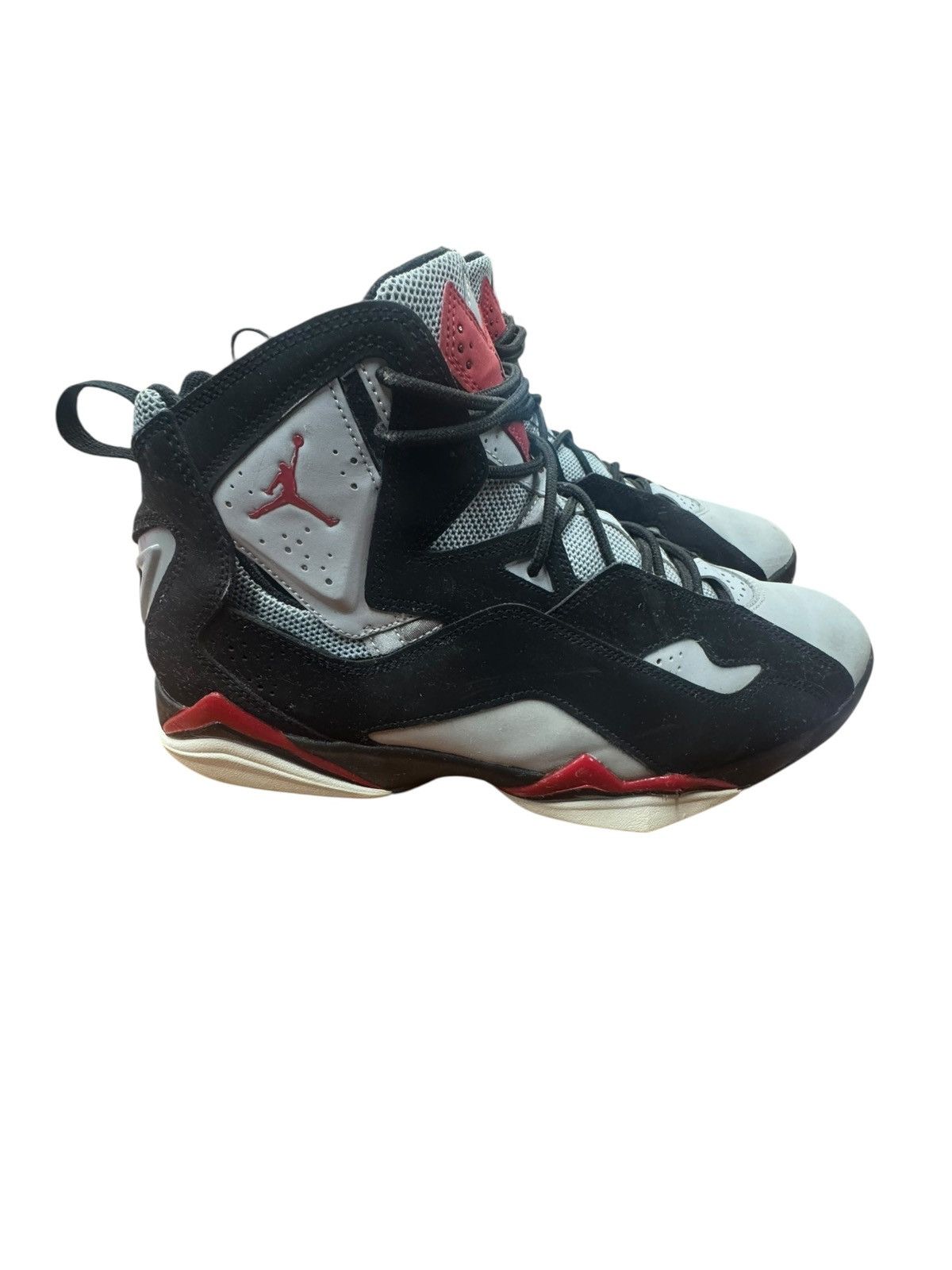 Jordan Brand Nike Air Jordan True Flight Black Grey Red Men’s 13 - RARE Size US 13 / EU 46 - 10 Thumbnail