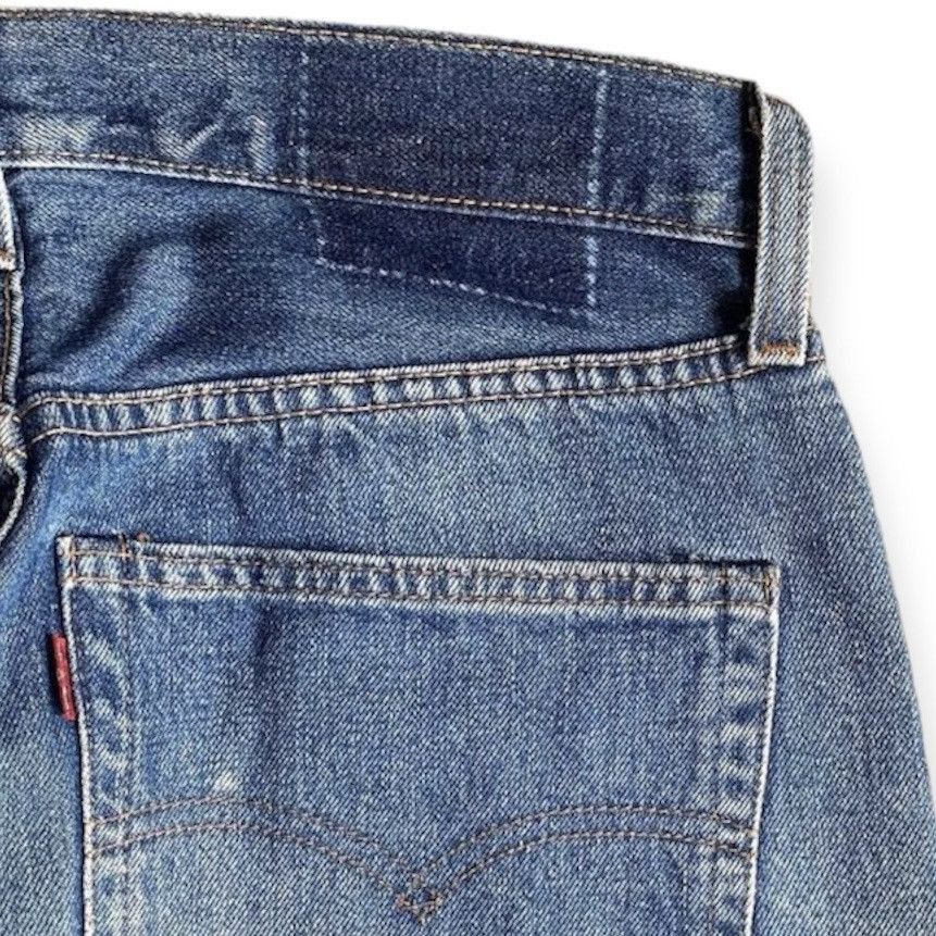 Levi's Vintage 90s Levis 501 Big E Selvedge Redline 555 Denim 31 Size US 31 - 14 Thumbnail