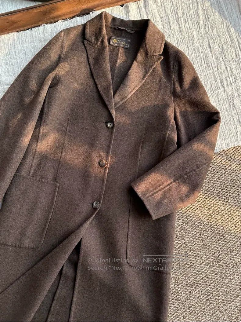 Loro Piana Loro Piana Cashmere double-sided long coat, brown Size M / US 6-8 / IT 42-44 - 6 Thumbnail