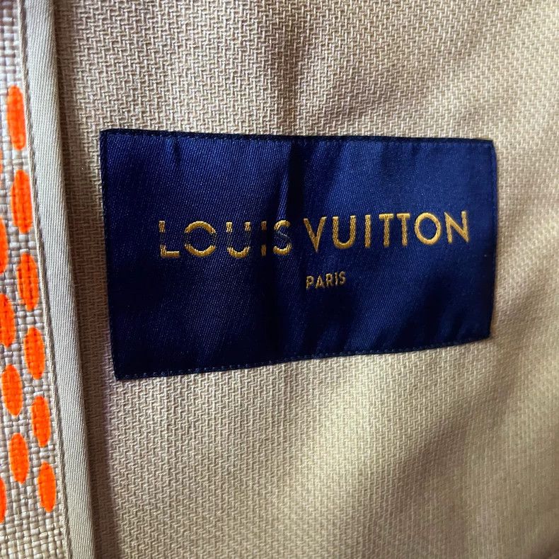 Louis Vuitton Louis Vuitton Wheat Color with Full Print jacket Size US L / EU 52-54 / 3 - 3 Thumbnail