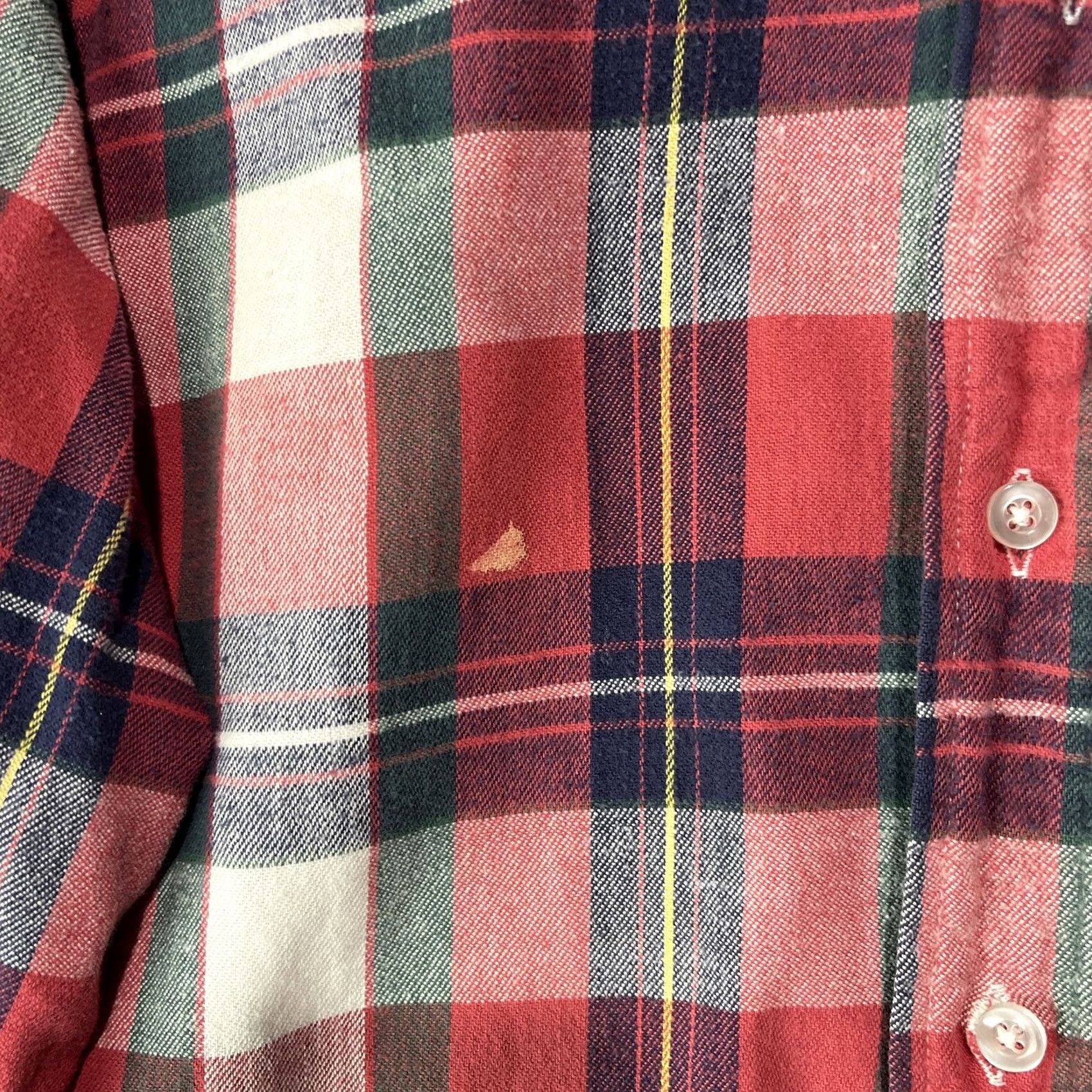 Vintage VINTAGE L.L. Bean Shirt Mens Medium Red Flannel Button-Down Made In USA Outdoor Shirt Size US M / EU 48-50 / 2 - 5 Thumbnail