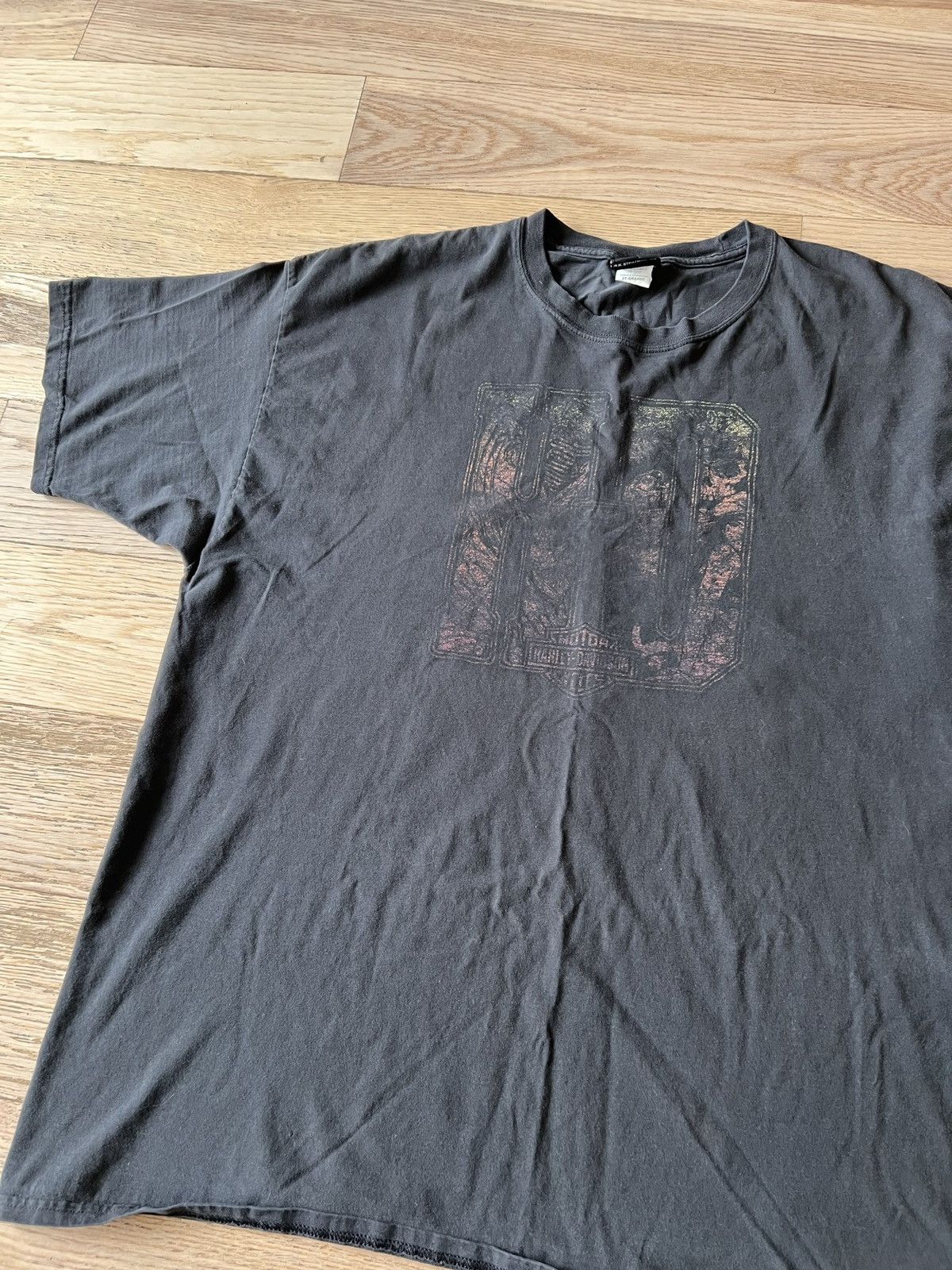 Harley Davidson × Vintage Vintage Harley Davidson Las Vegas Nevada faded T shirt Y2K Size US XXL / EU 58 / 5 - 2 Thumbnail