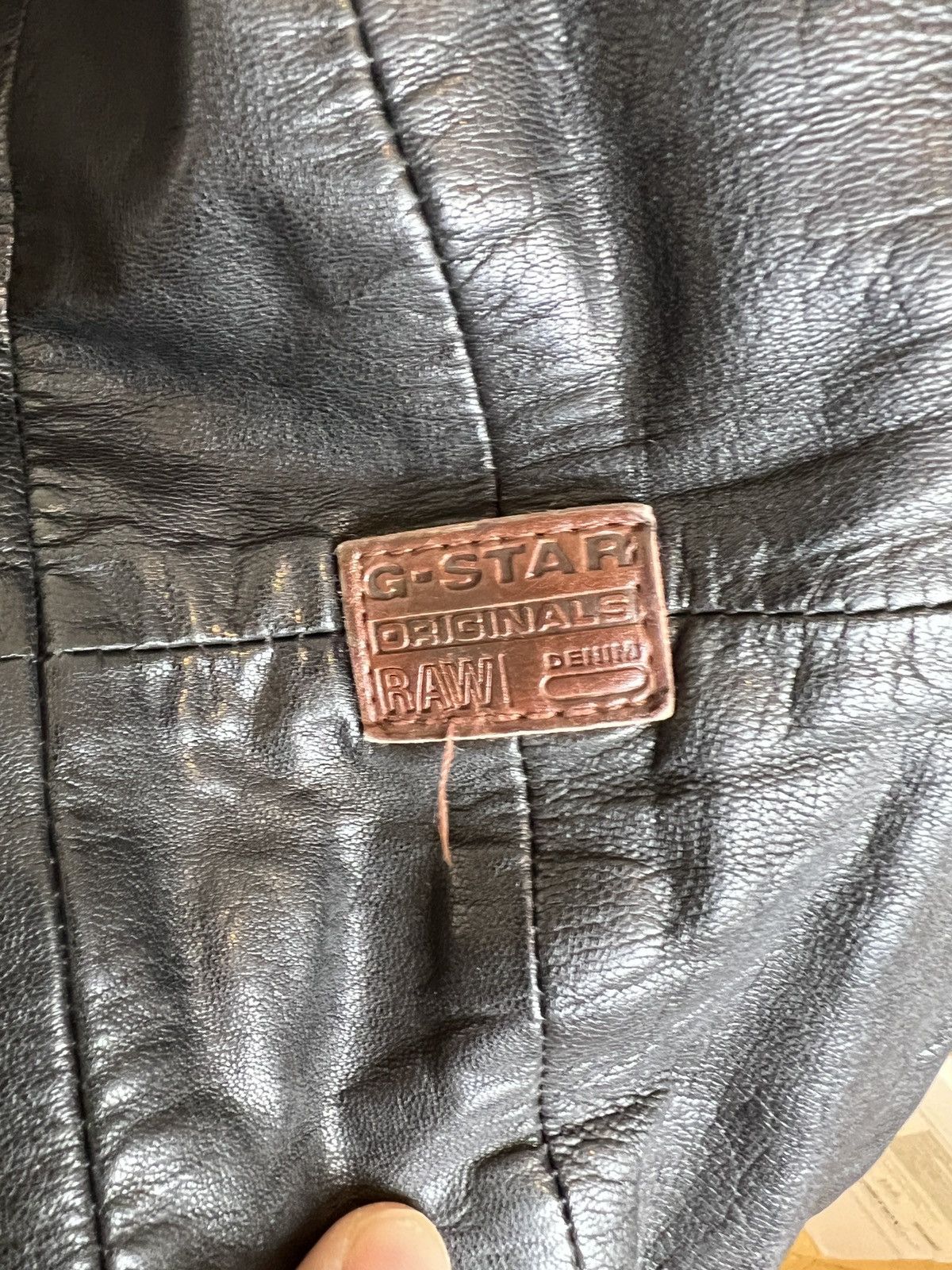 G-Star Leatherjacket G-Star Size US M / EU 48-50 / 2 - 10 Thumbnail