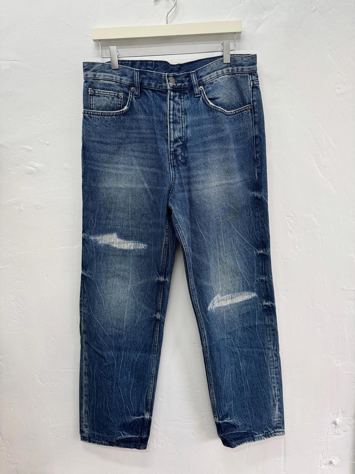 Ksubi new Ksubi mens denim jeans anti k hilite trashed blue 32 Size US 32 / EU 48 - 1 Thumbnail