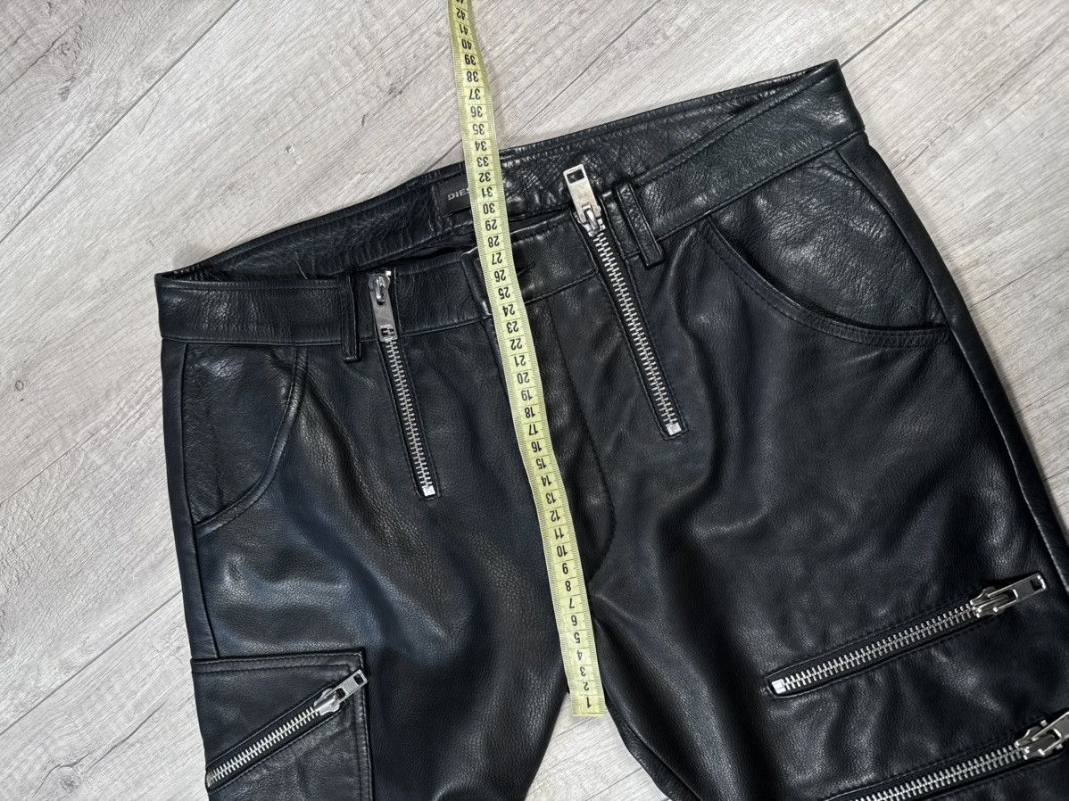 Diesel Diesel leather cargo IF6WAS9 style japanese 90s punk pants Size US 31 - 12 Thumbnail