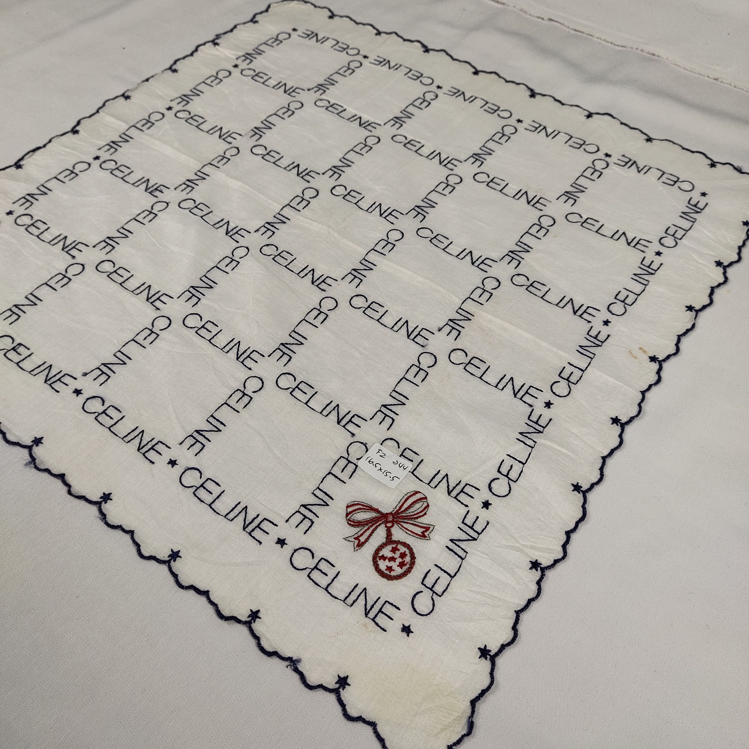 Celine × Vintage Celine Handkerchief / Neckerchief / Bandana FZ244 Size ONE SIZE - 4 Thumbnail