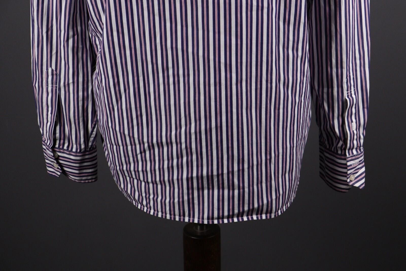 Tommy Hilfiger Tommy Hilfiger 80's Two Ply Multicolor Stripe Shirt L Size US L / EU 52-54 / 3 - 10 Thumbnail