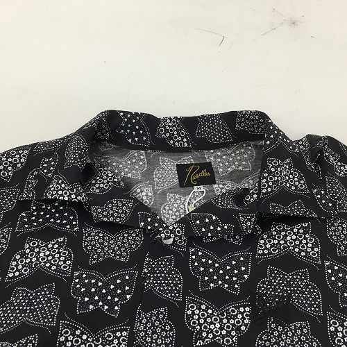 Needles Shirt Papillon pattern short sleeve Black Size US M / EU 48-50 / 2 - 7 Thumbnail