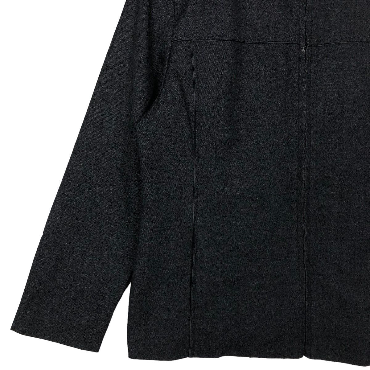 Issey Miyake 🔥Rich Black Zipper Jacket Kansai Bis Issey Miyake Size US M / EU 48-50 / 2 - 4 Thumbnail