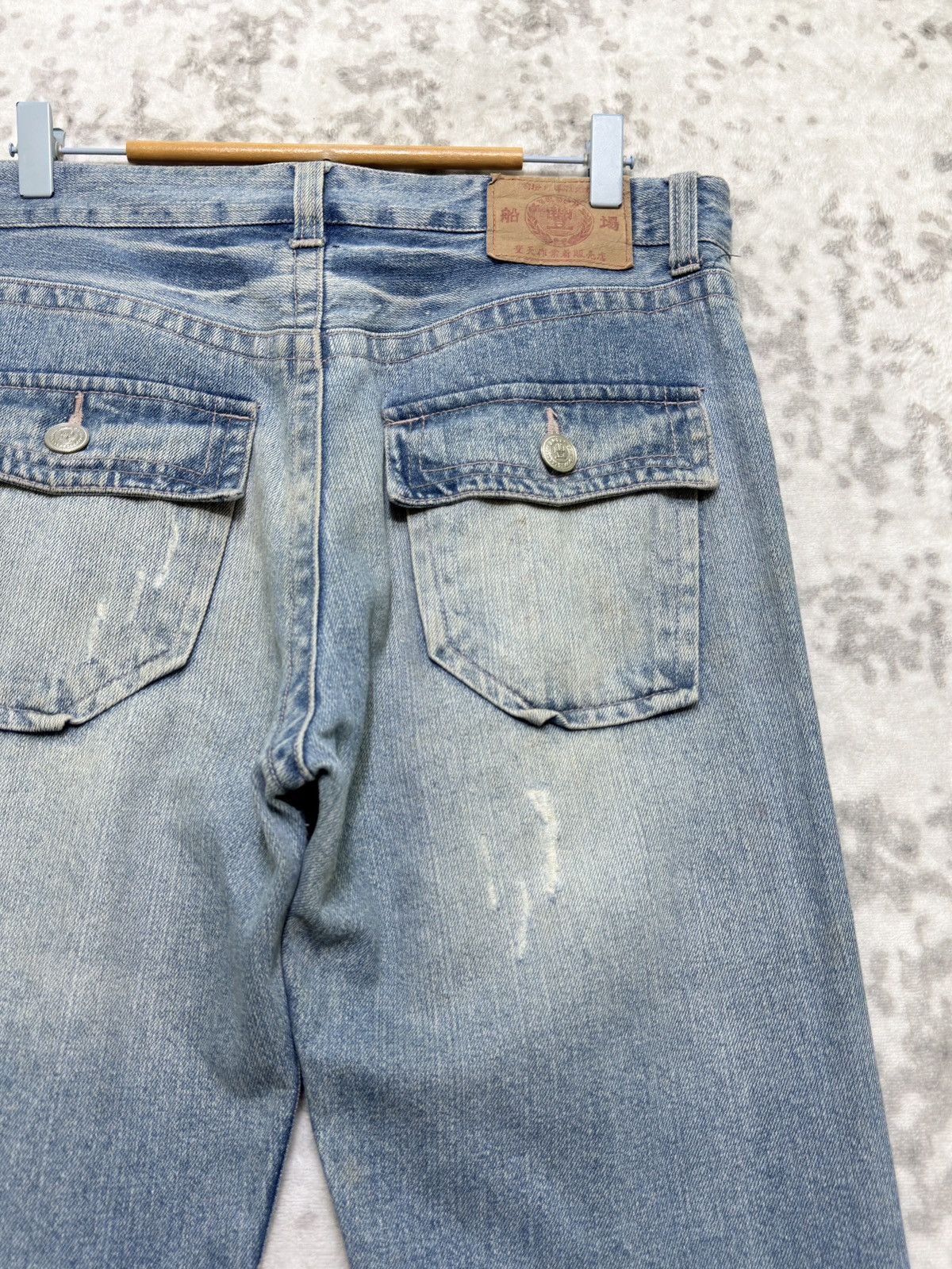 Karakuri Tamashii Karakuri Tamashii Dragon Acid Wash Distressed Denim Jeans Size US 32 / EU 48 - 11 Thumbnail