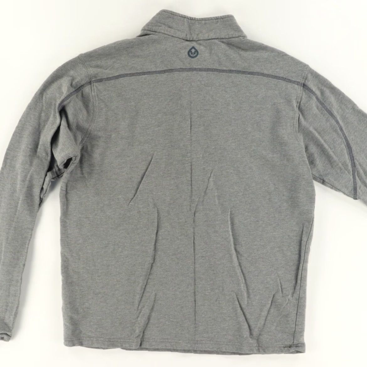 Vintage Tasc Performance Bamboo 1/2 Zip Pullover Stretch Solid Mock Long Sleeve Shirt Gray Men's L Size US L / EU 52-54 / 3 - 4 Thumbnail
