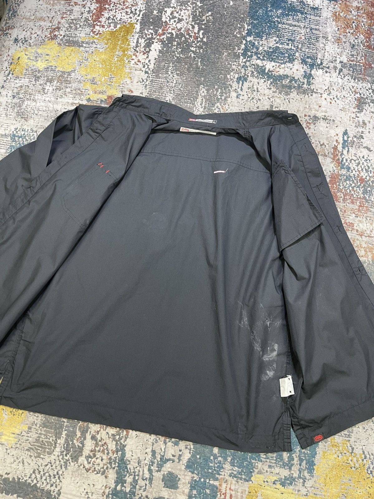 Ecko Unltd. Ecko Function Back Hit Logo Button Up Skate Shirt Size US L / EU 52-54 / 3 - 5 Thumbnail