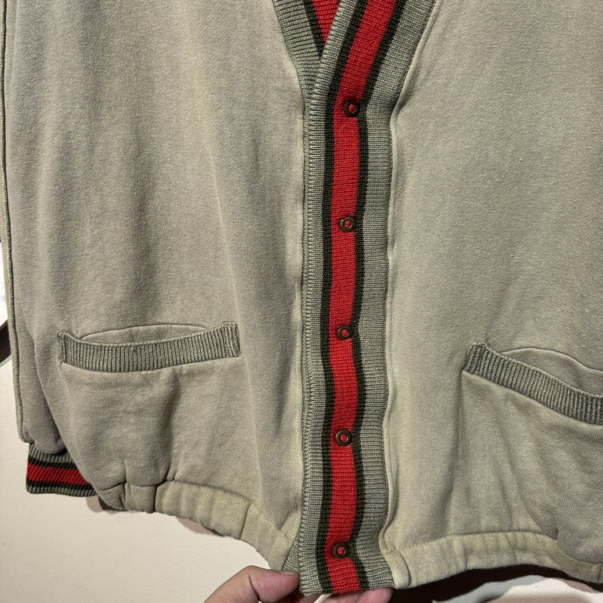 Boneville Massimo Osti Boneville Vintage C.P. Company Varsity Cardigan Size US XL / EU 56 / 4 - 4 Thumbnail