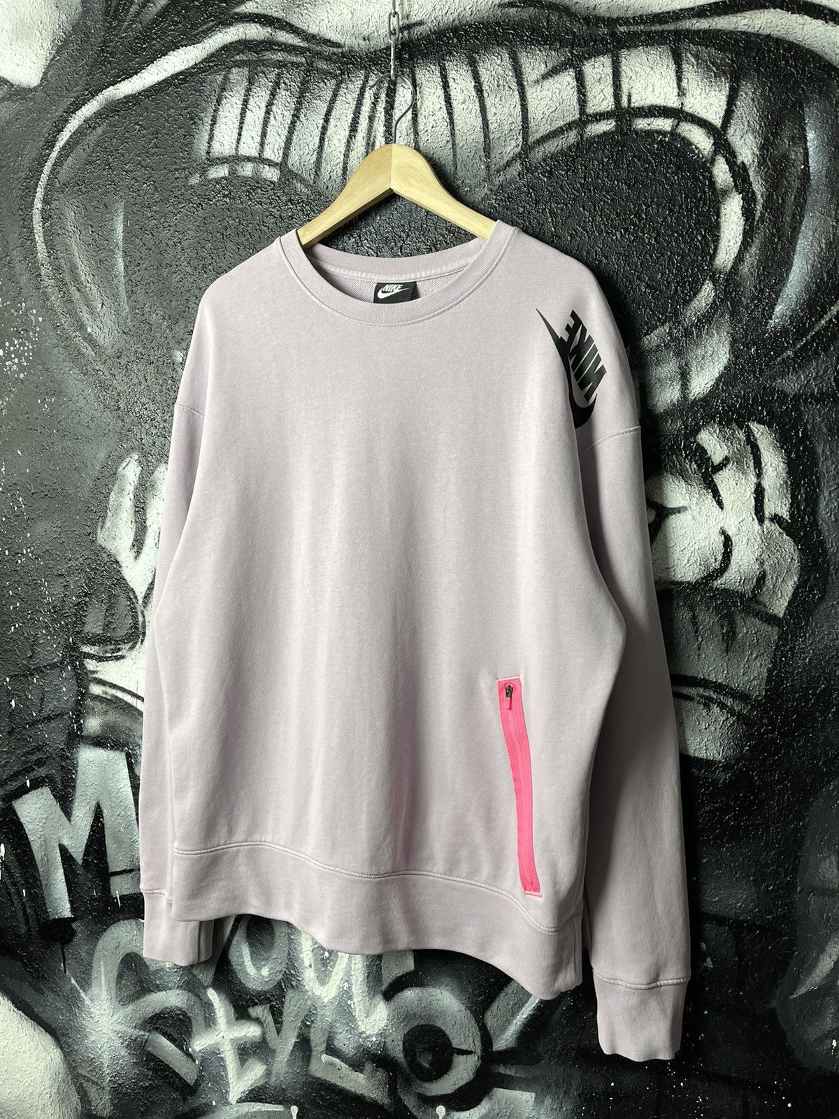 Japanese Brand × Nike Nike NSW Festival FT Crew Purple Sweatshirt Men’s Size M Size US M / EU 48-50 / 2 - 1 Thumbnail