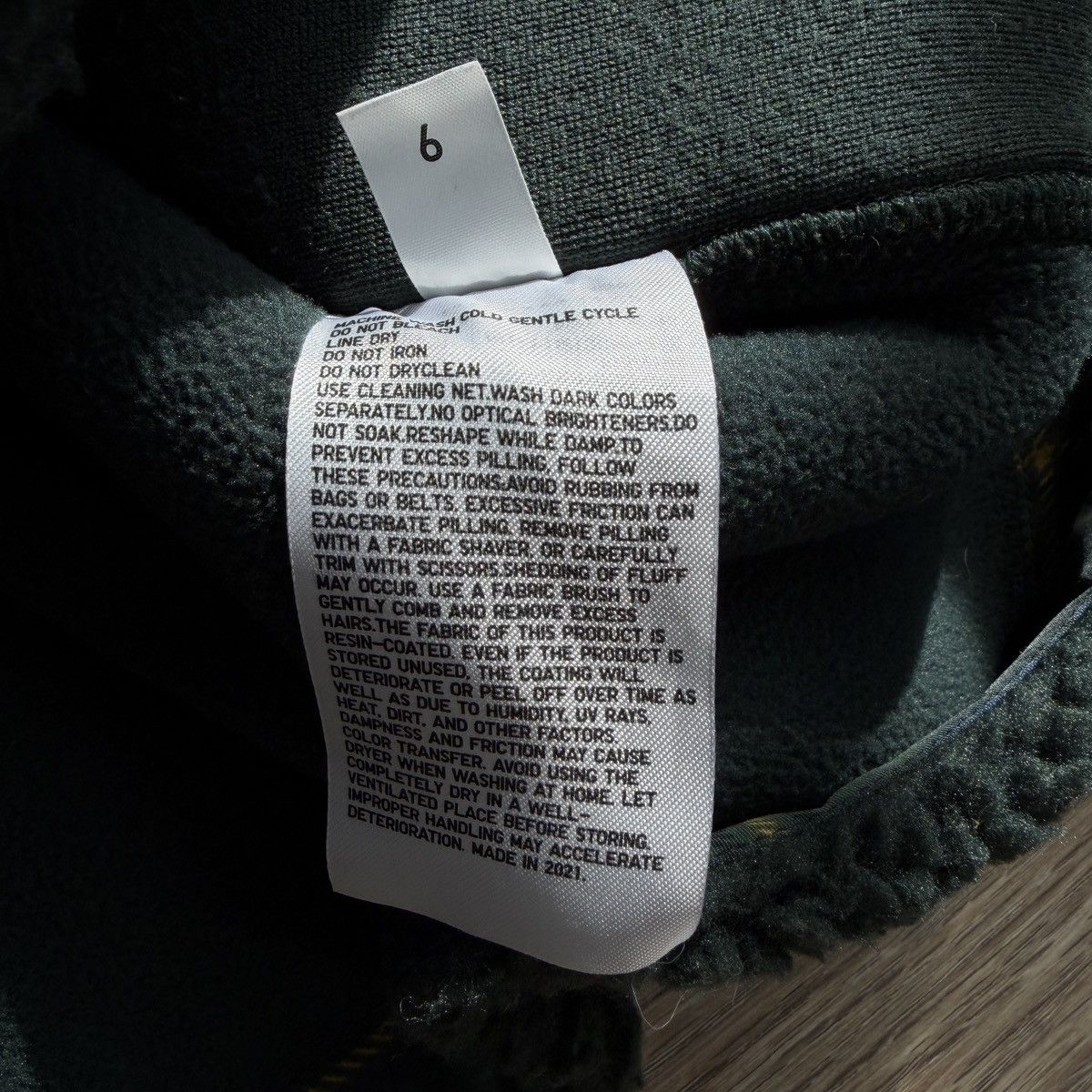 JW Anderson × Uniqlo Uniqlo JW Anderson Fleece Jacket Full Zip Green L Size US L / EU 52-54 / 3 - 5 Thumbnail
