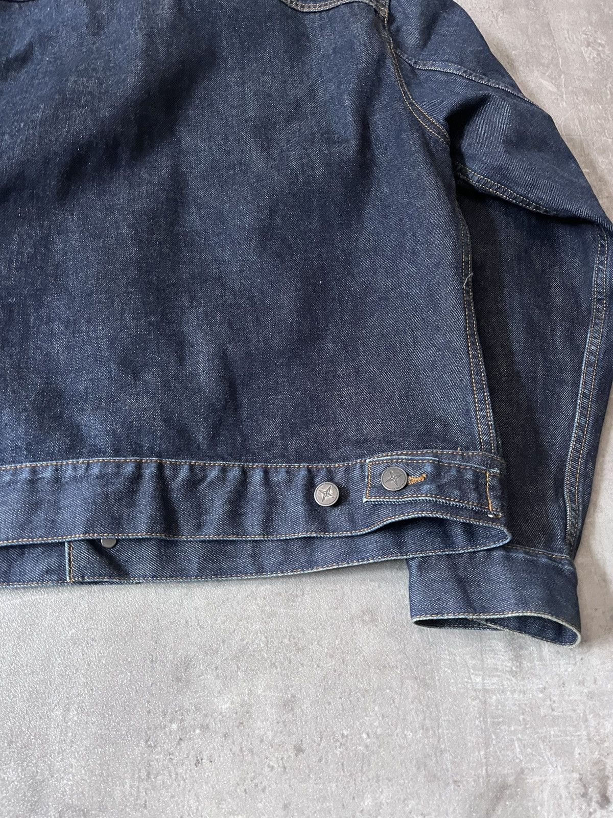 Vintage Stone Island denim jeans jacket rare