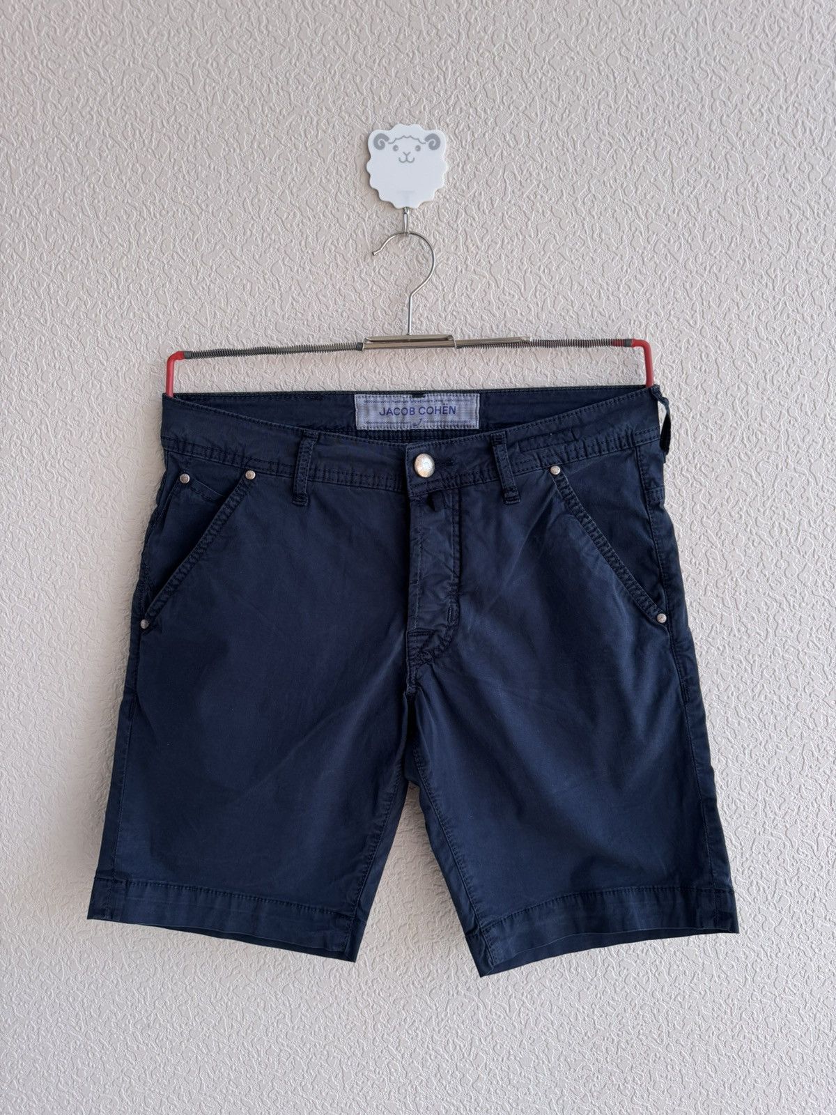 Jacob Cohen Mens Jacob Cohen shorts luxury navy Size US 30 / EU 46 - 1 Thumbnail