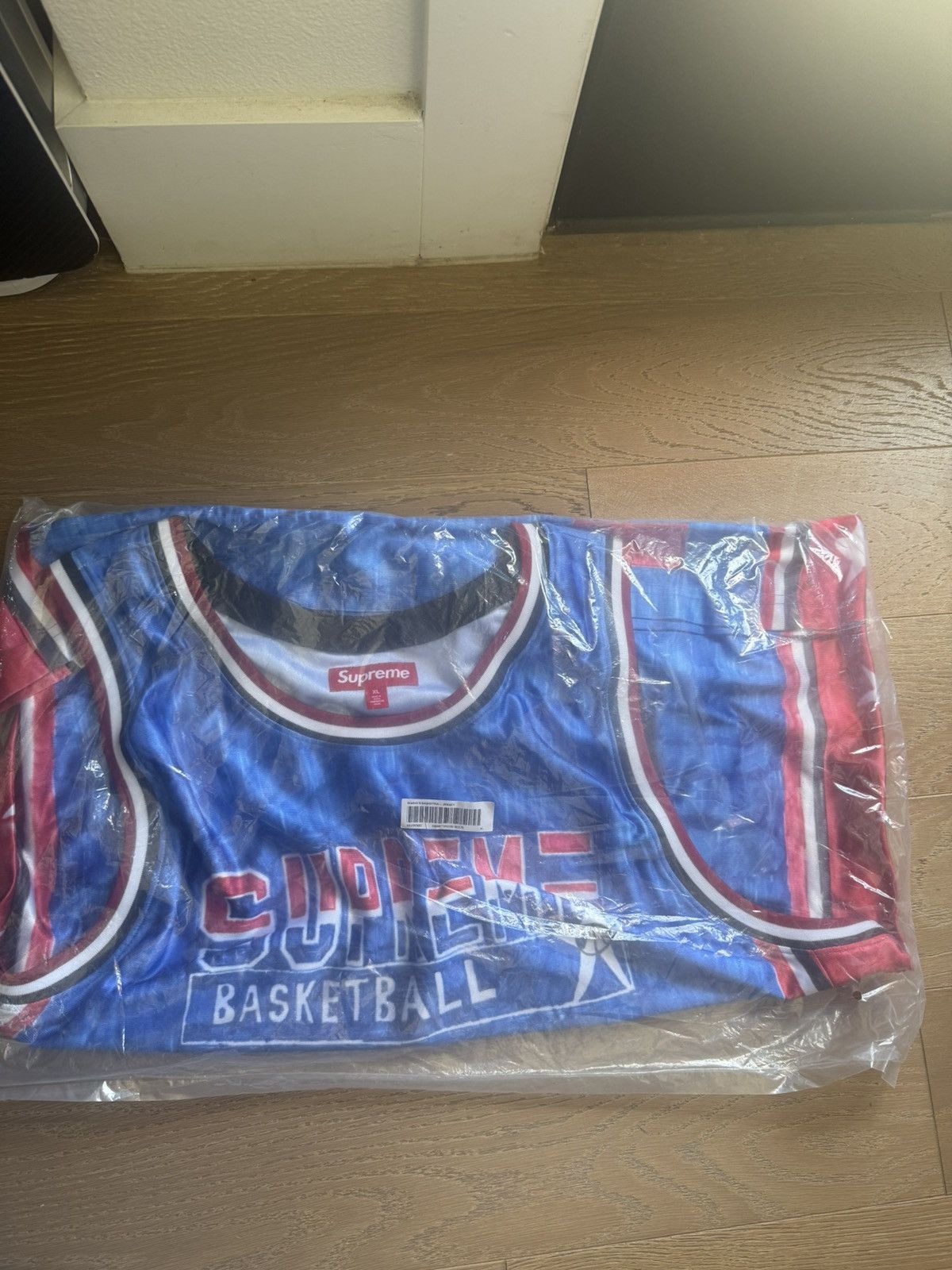 Supreme SUPREME MARKER BASKETBALL JERSEY MULTICOLOR SIZE XL Size US XL / EU 56 / 4 - 5 Thumbnail