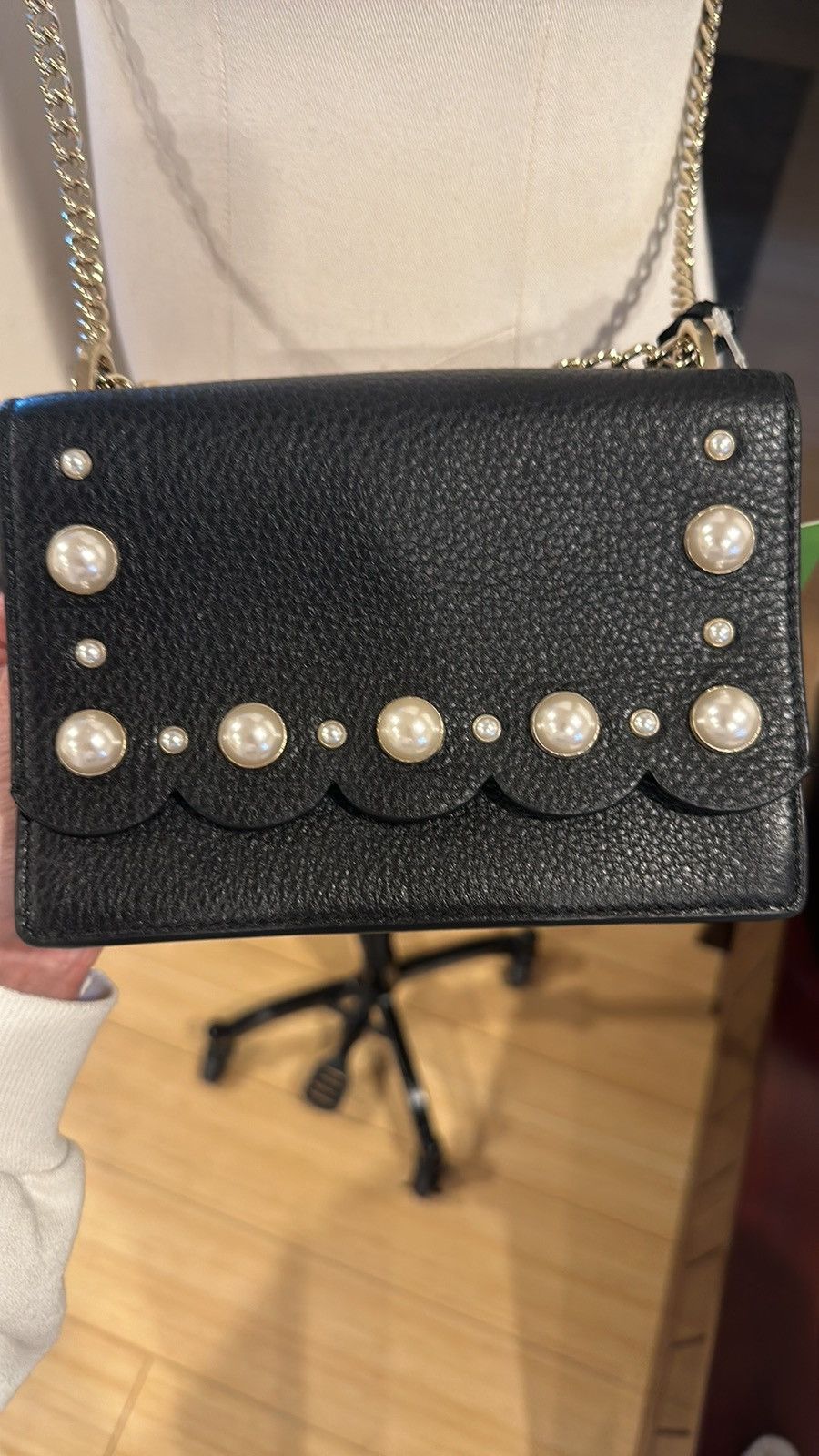 Kate Spade NWT Hayes Street Pearl Hazel Crossbody Purse Size ONE SIZE - 3 Thumbnail