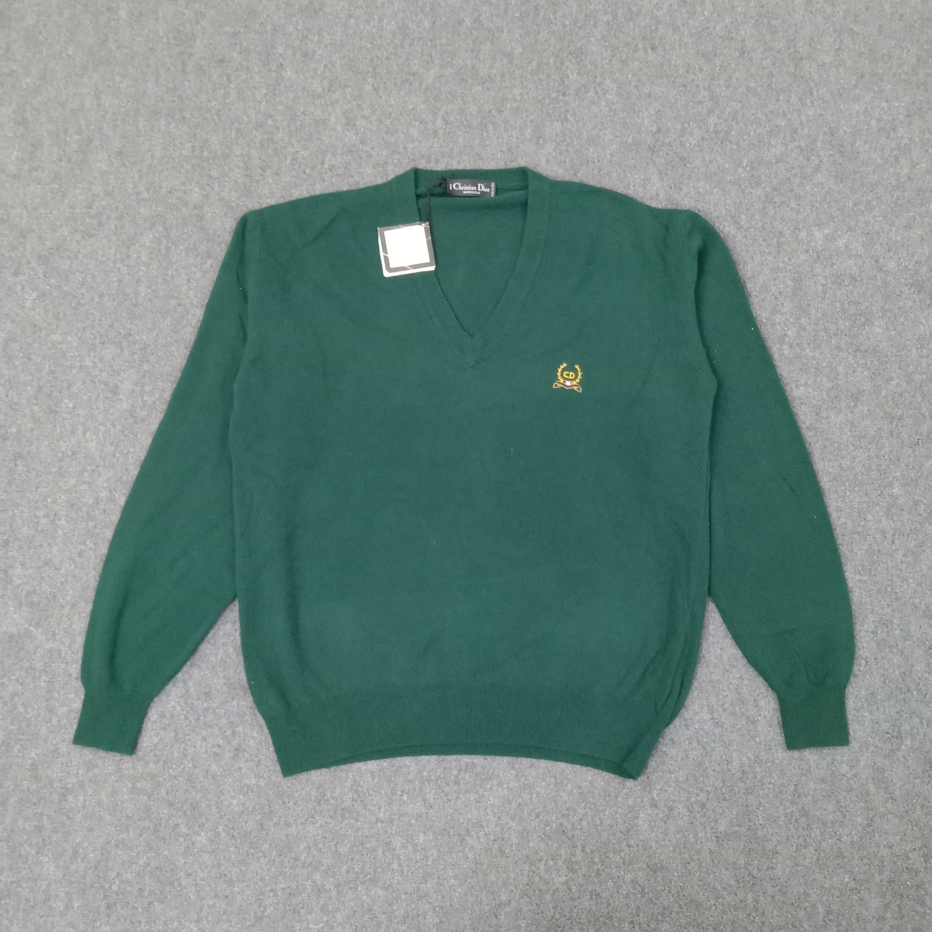 Christian Dior Monsieur Christian Dior Monsieur Italian Brand Sweatshirt C252N21 Size US L / EU 52-54 / 3 - 1 Thumbnail