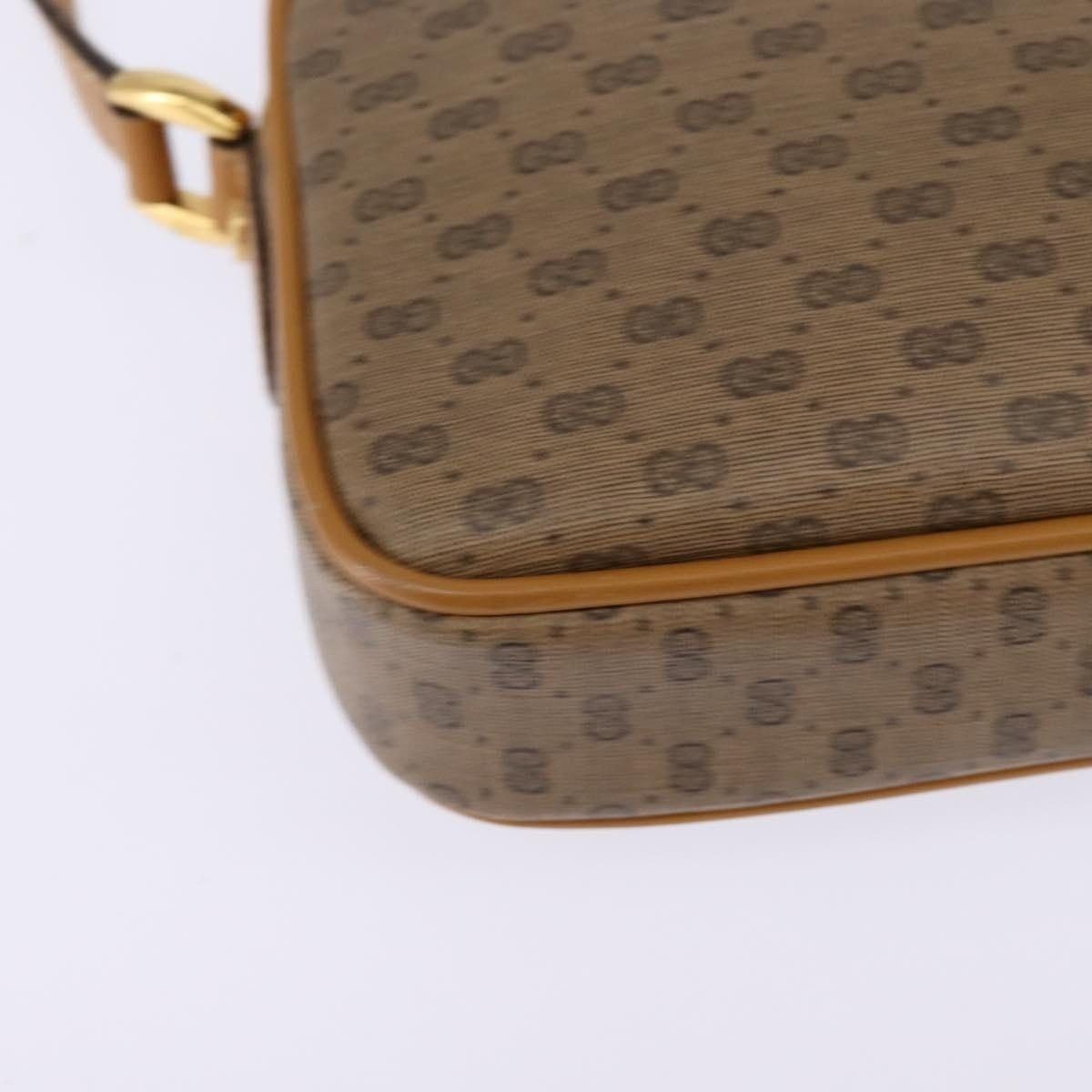 Gucci Gucci Micro GG Supreme Shoulder Bag Beige Size ONE SIZE - 8 Thumbnail