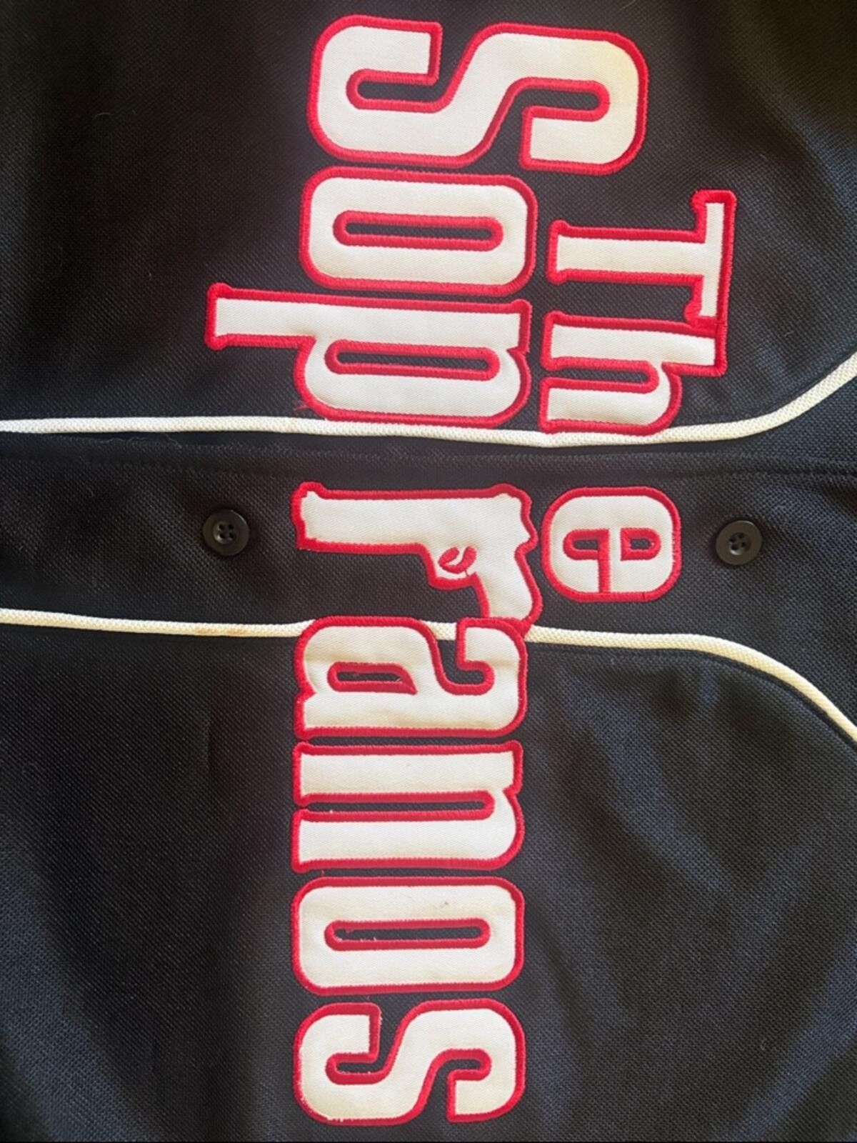Other RARE Official HBO The Sopranos Baseball Jersey #1 Tony Size US L / EU 52-54 / 3 - 10 Thumbnail
