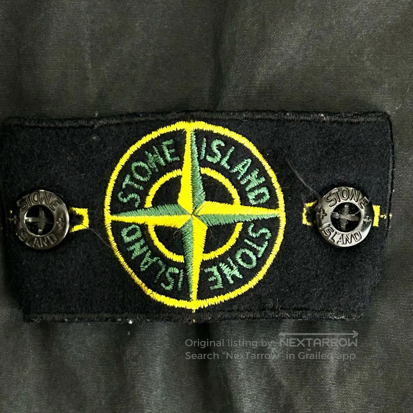 Stone Island STONE ISLAND Zippered, washable shirt; suitable for spring Size US XXL / EU 58 / 5 - 7 Thumbnail
