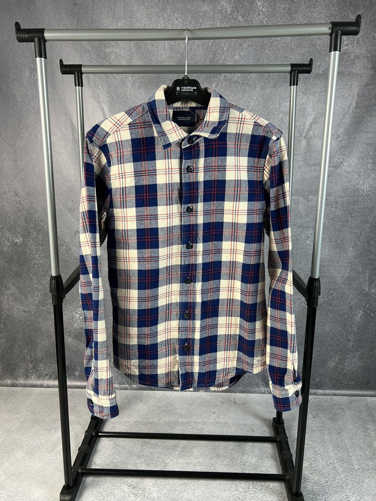 Flannel Scotch Soda long sleeve flannel shirt Size US S / EU 44-46 / 1 - 1 Thumbnail