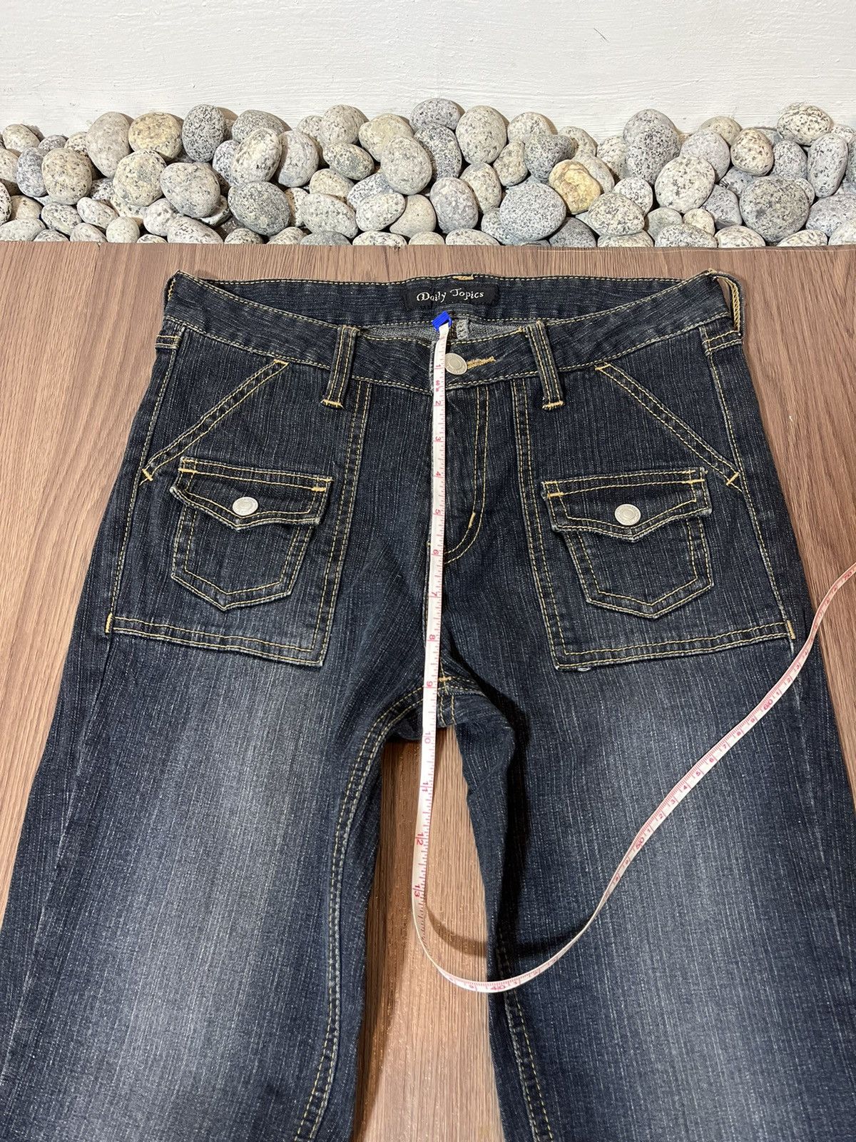 If Six Was Nine × Japanese Brand × Tornado Mart Daily Topics Japan Flared Bush Jeans Size US 29 - 12 Thumbnail