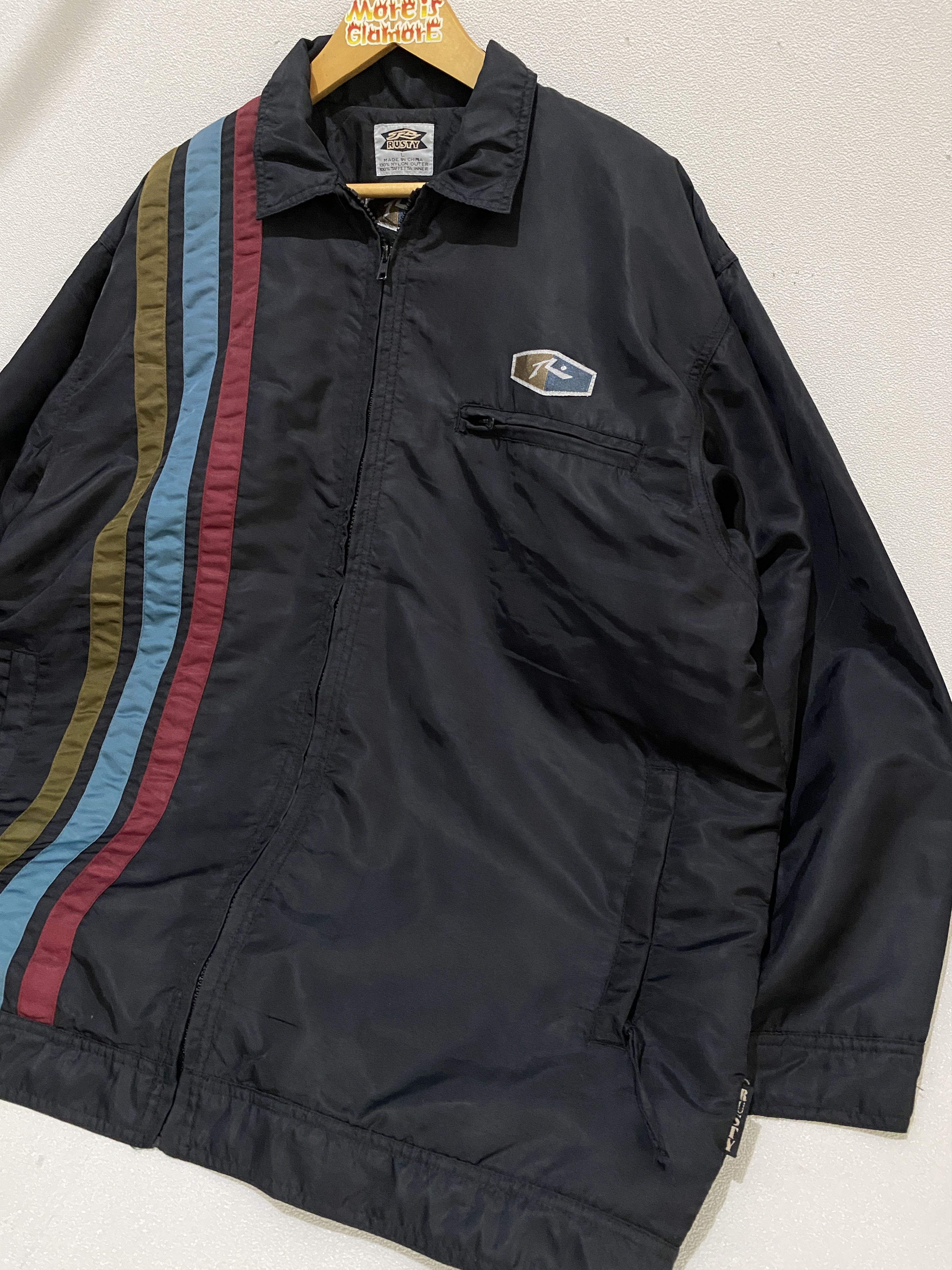 Rusty Vintage Rusty Surf Motorcycle Nylon Jackets Like Vanson Size US L / EU 52-54 / 3 - 3 Thumbnail