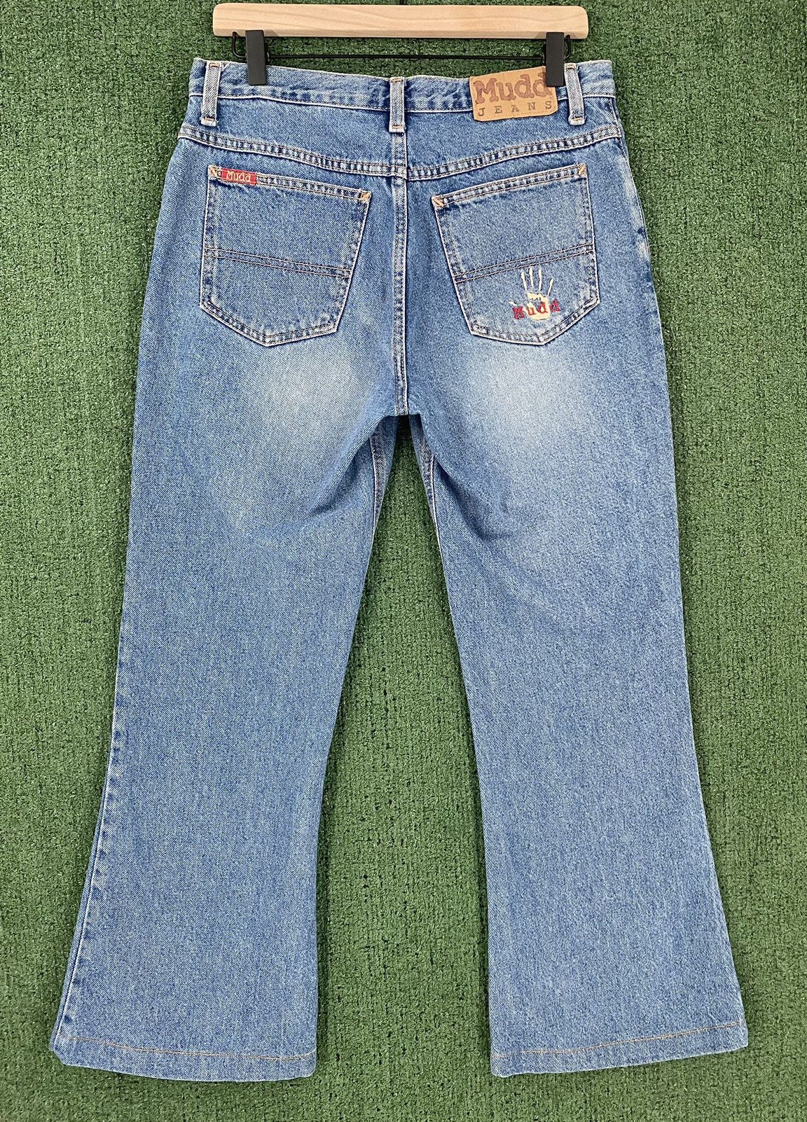 Other Vintage 90's Mudd Flared Jeans Womens 31” Waist Hemmed Size 31" - 1 Thumbnail