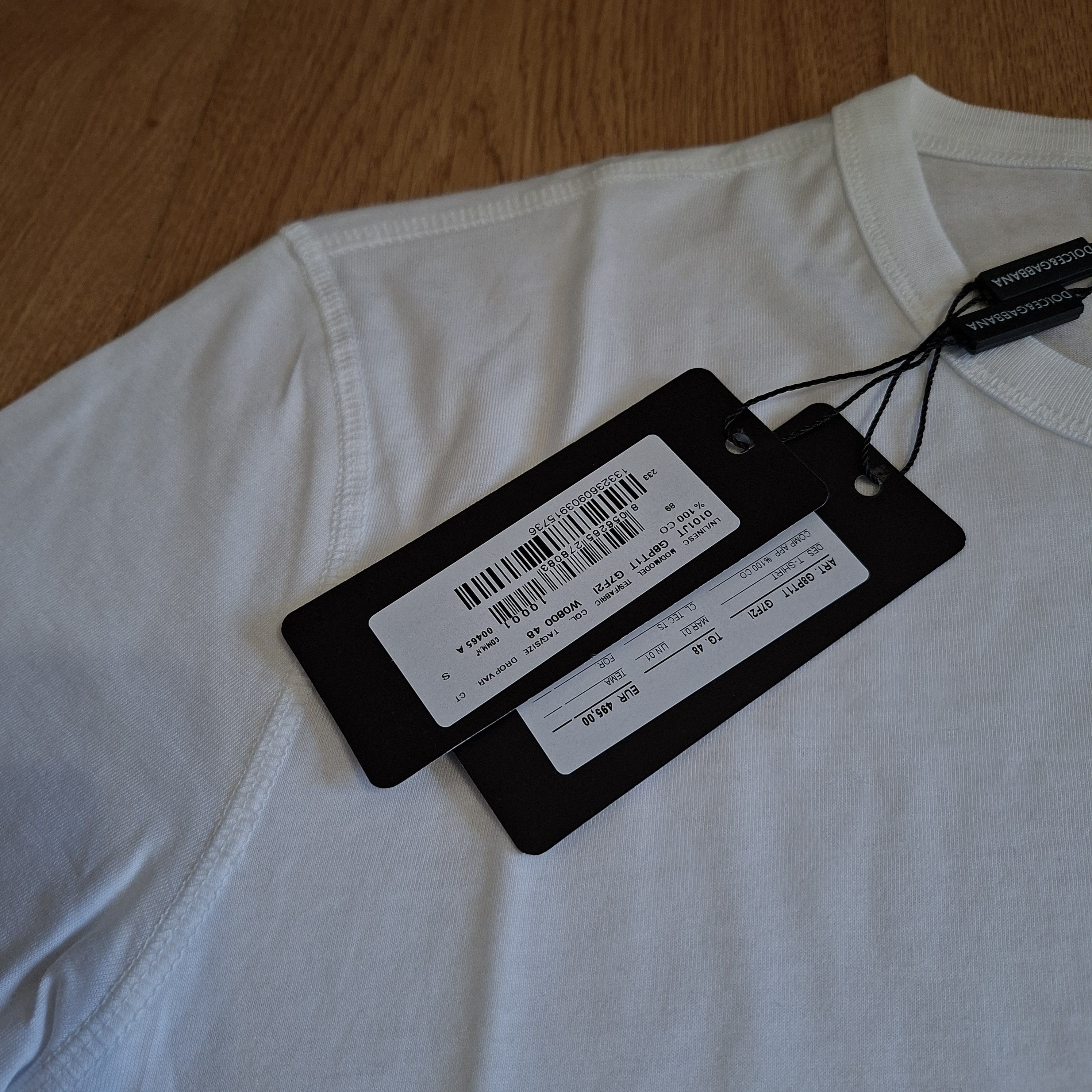 Dolce & Gabbana Dolce Gabbana t shirt size M 48 Size US M / EU 48-50 / 2 - 4 Thumbnail