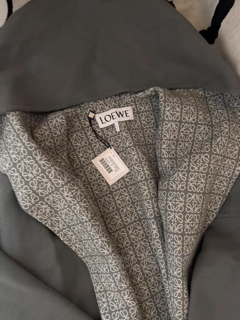 Loewe Loewe Monogram Print Wool Bathrobe Coat Size XS / US 0-2 / IT 36-38 - 4 Thumbnail