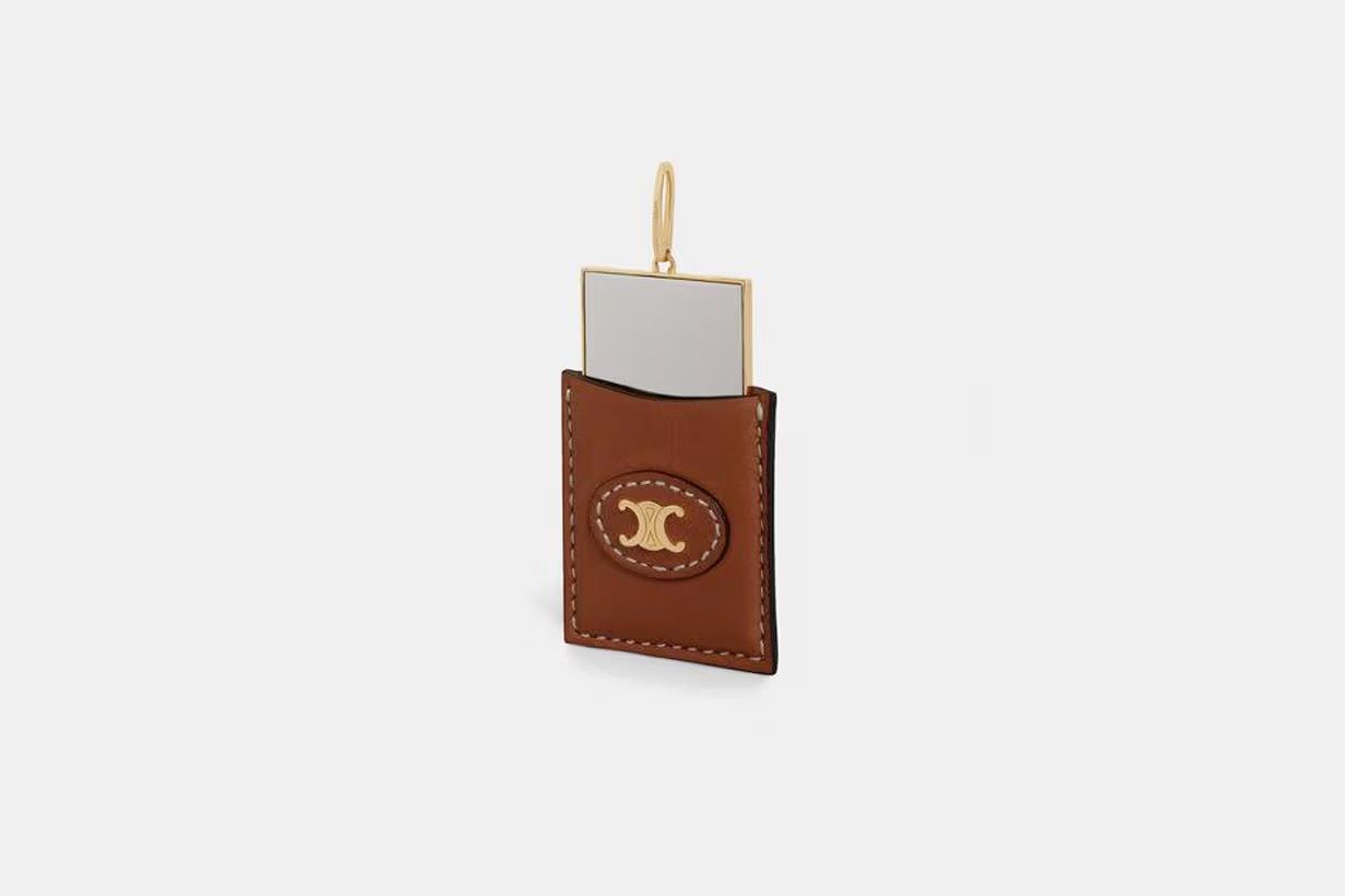 Celine o1bcso1str1024 Size: OS / Mirror Pendant in Tan/Gold Size ONE SIZE - 2 Thumbnail